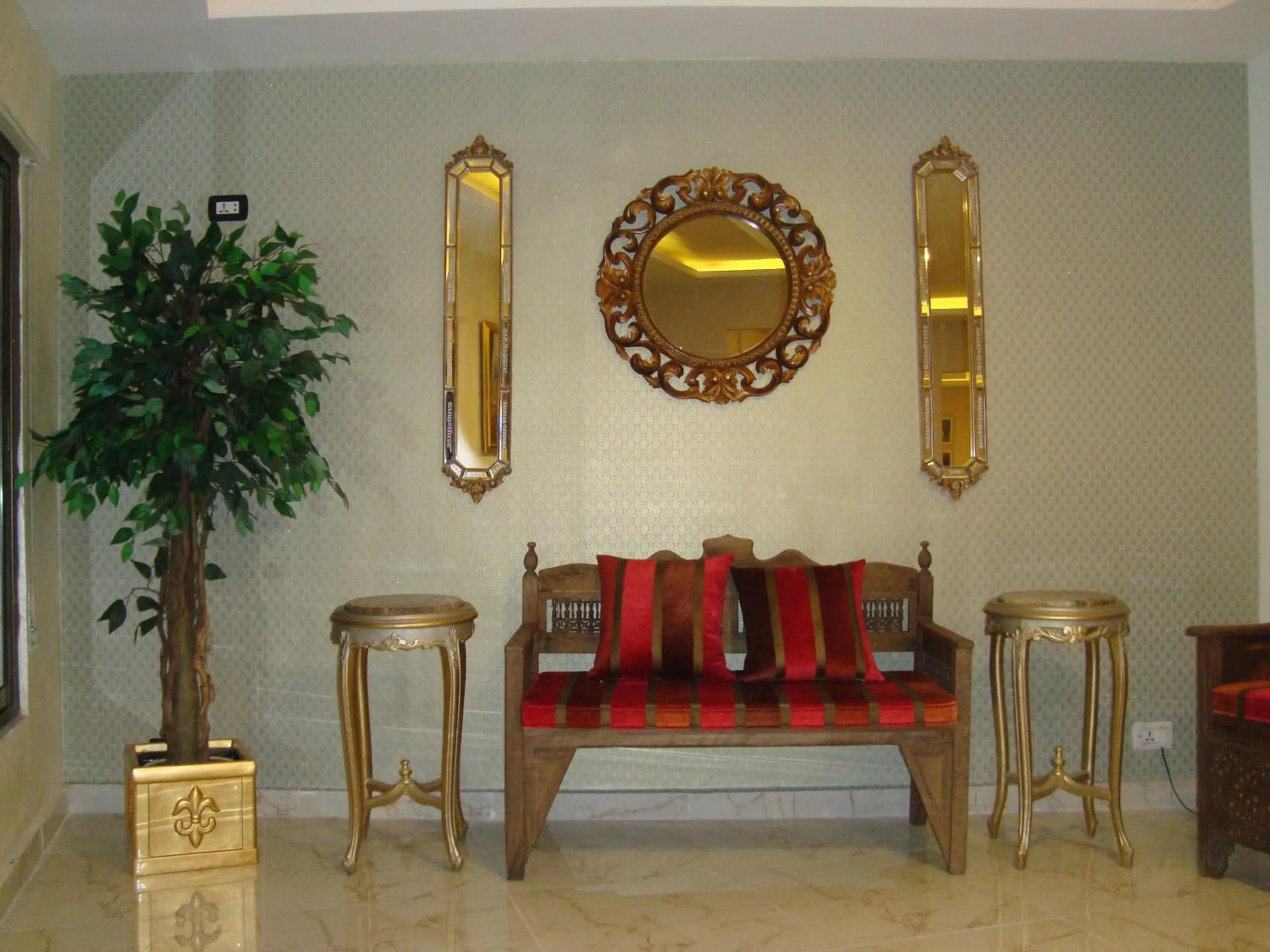 Lobby or reception in Rafi Hotel