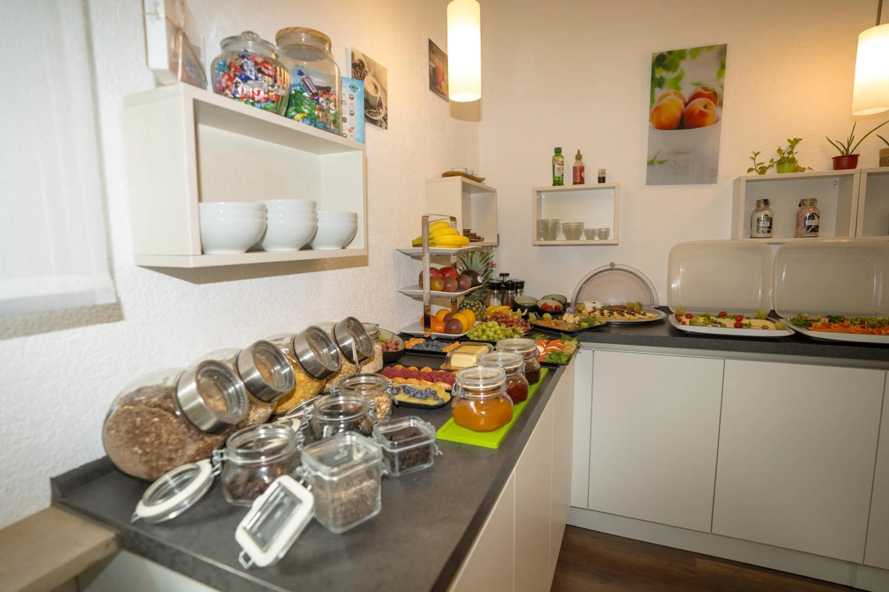 Buffet breakfast in B&B Outlet Hotel - Metzingen - Bad Urach - Free Parking