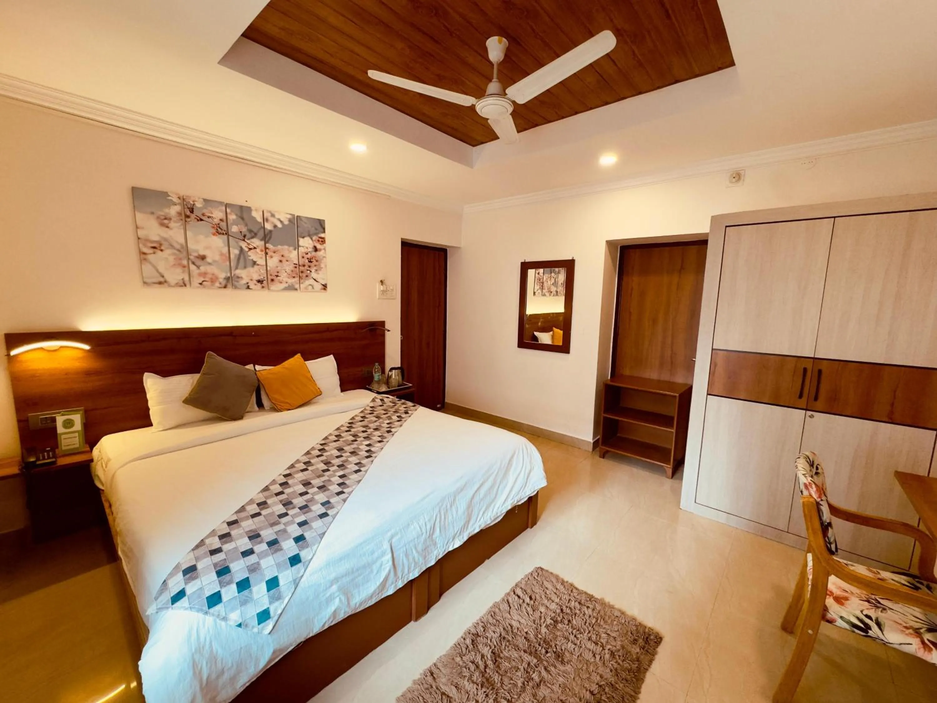 Bed in Cosy Banjara Guest House