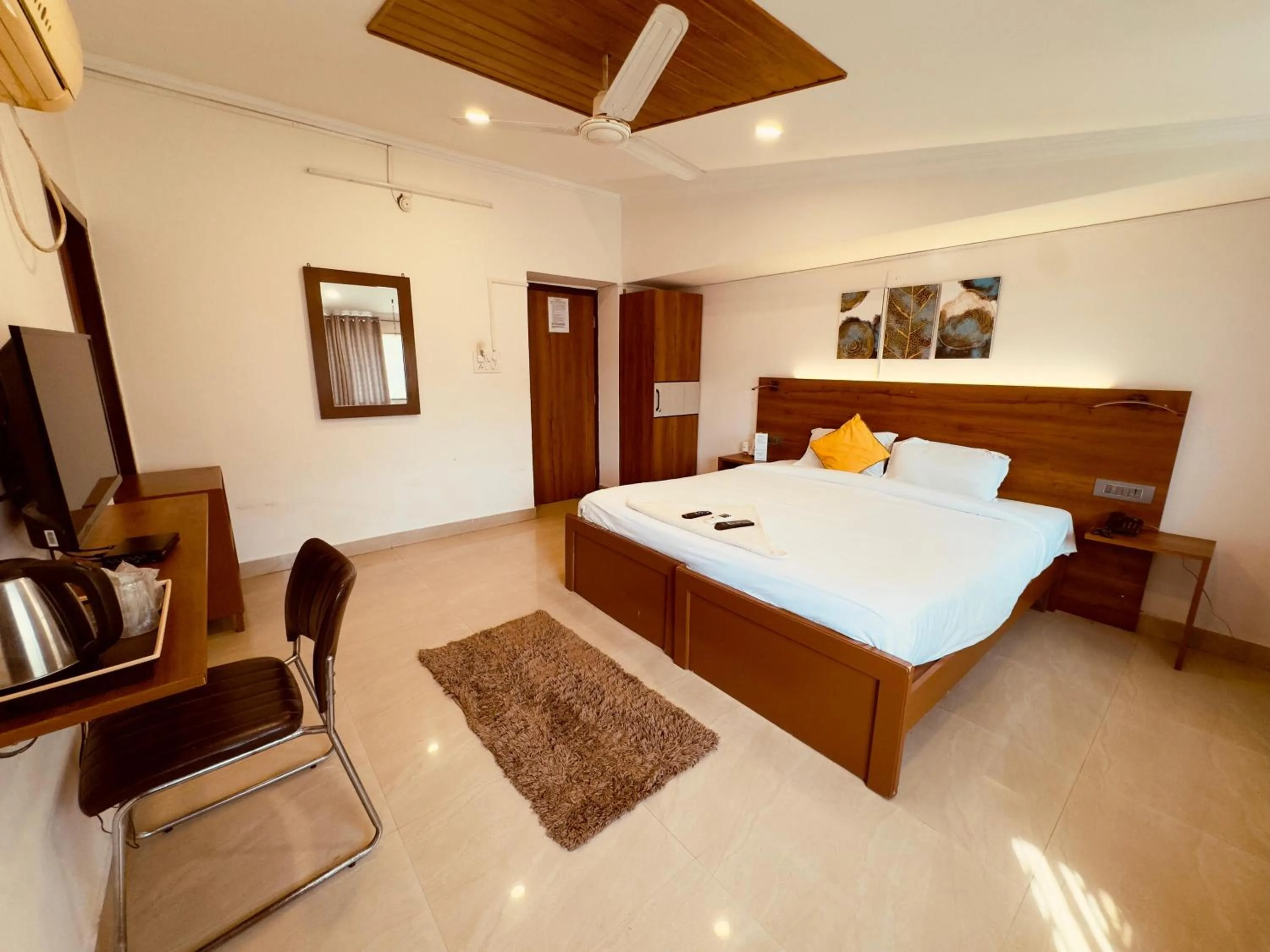 Bed in Cosy Banjara Guest House