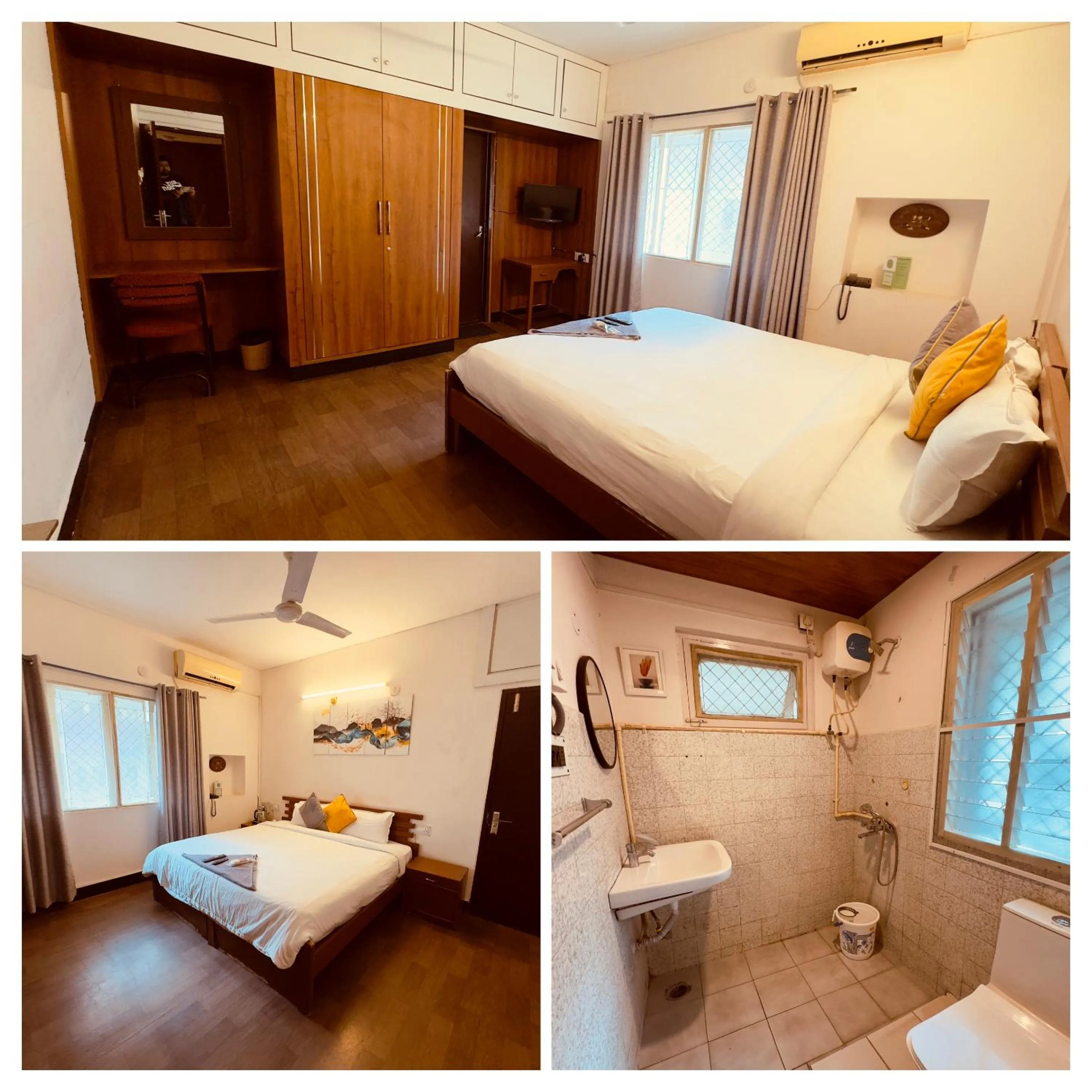 Bed in Cosy Banjara Guest House