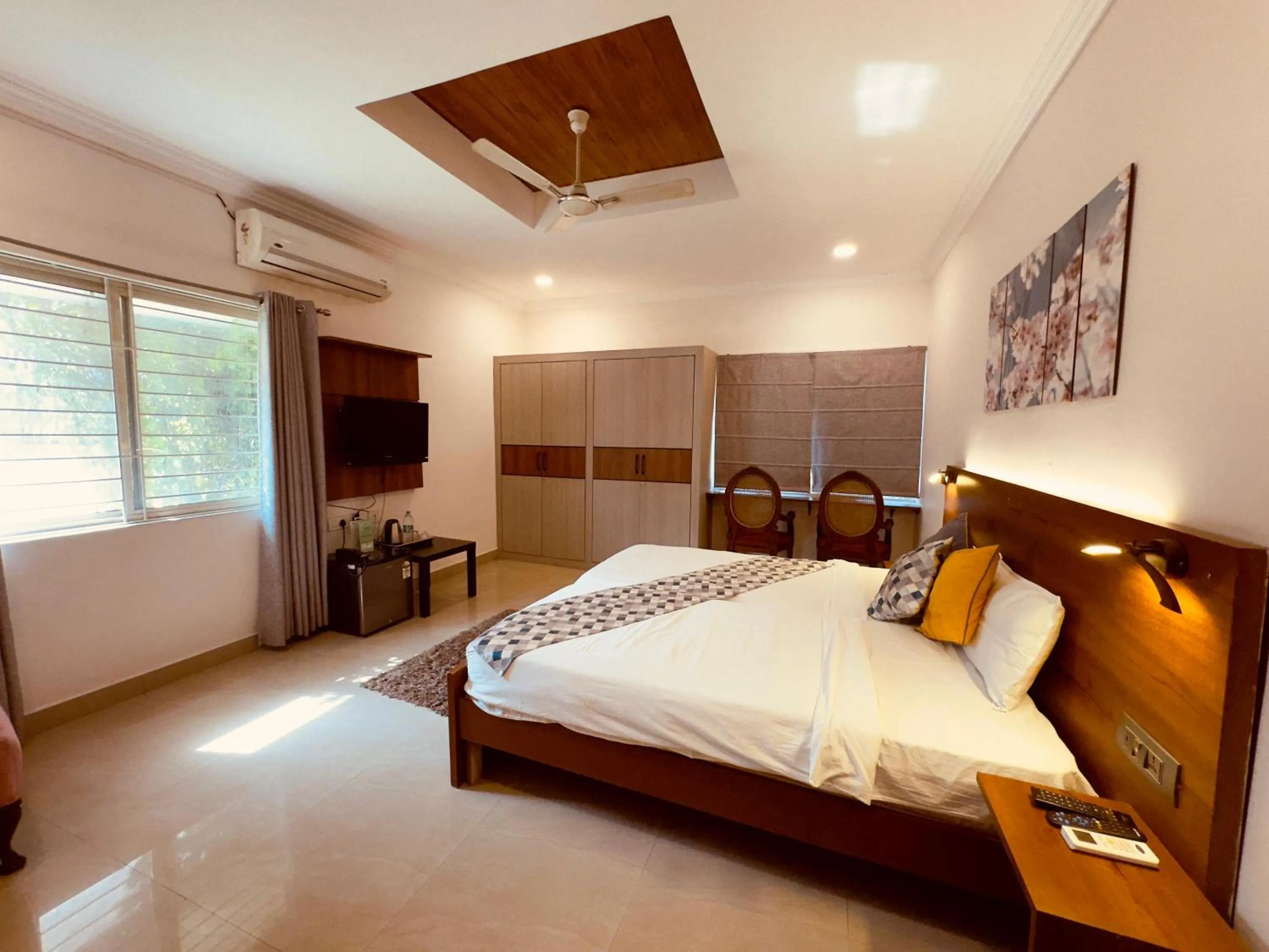 Bed in Cosy Banjara Guest House