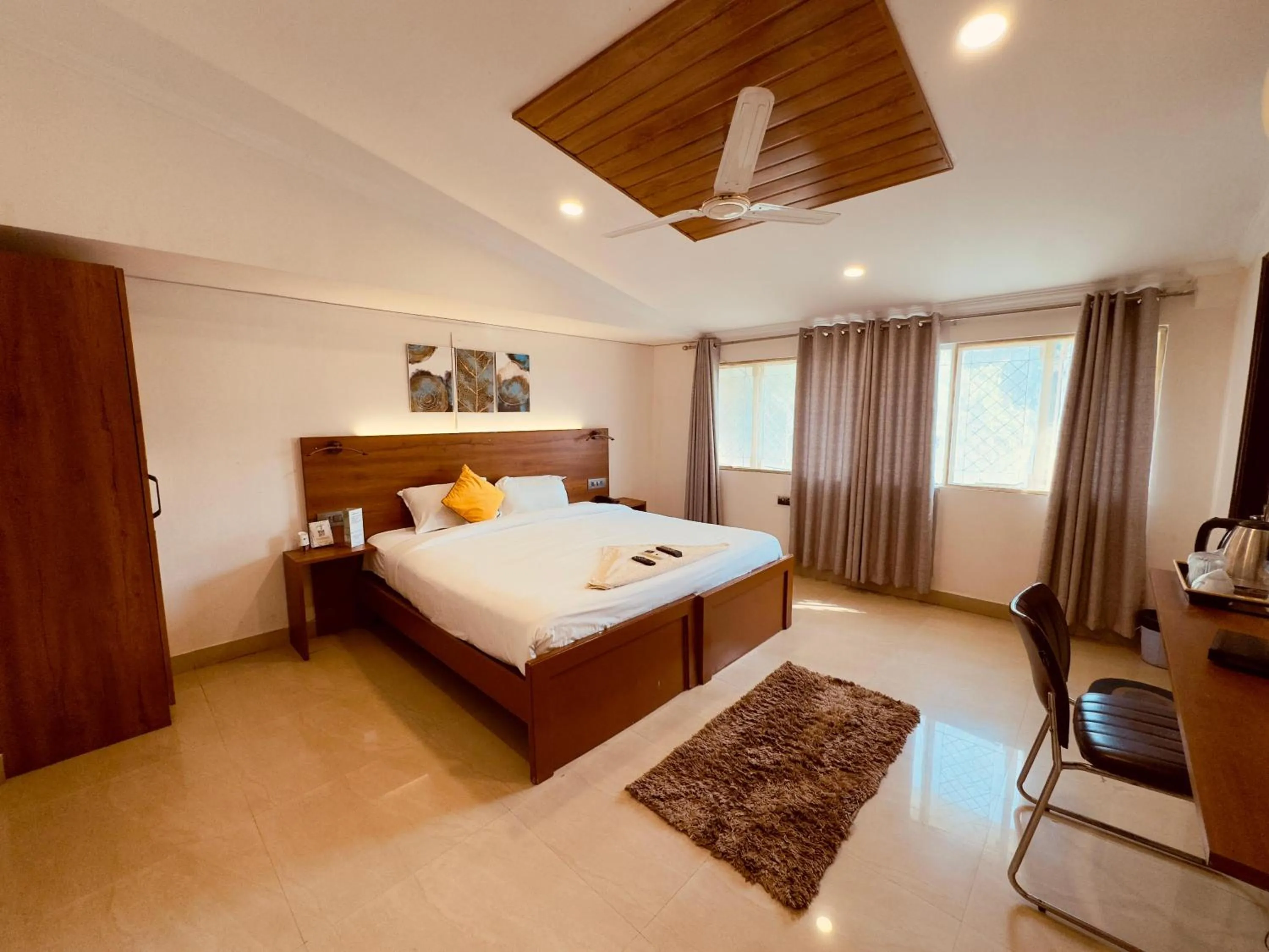 Bed in Cosy Banjara Guest House