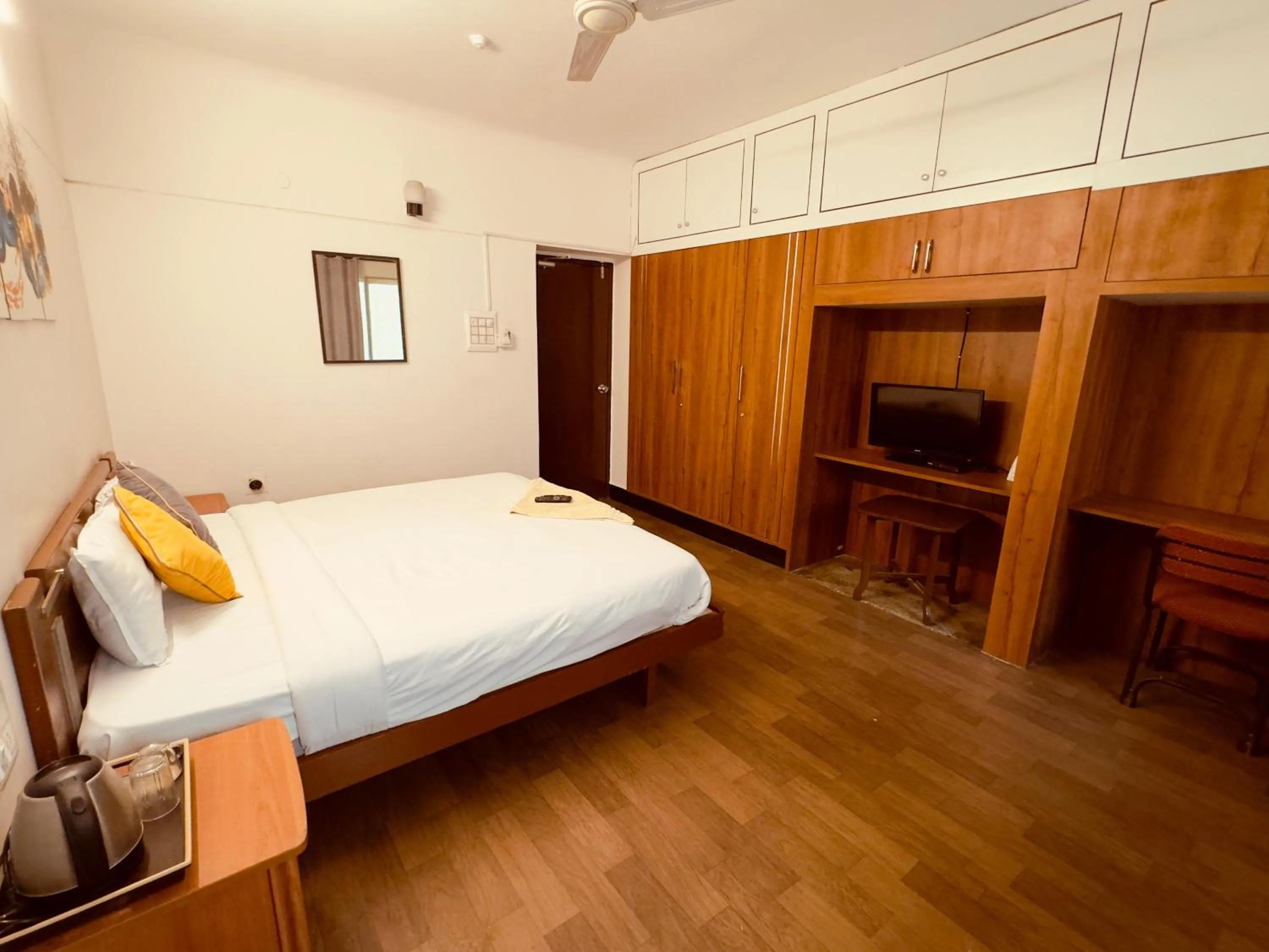 Bed in Cosy Banjara Guest House