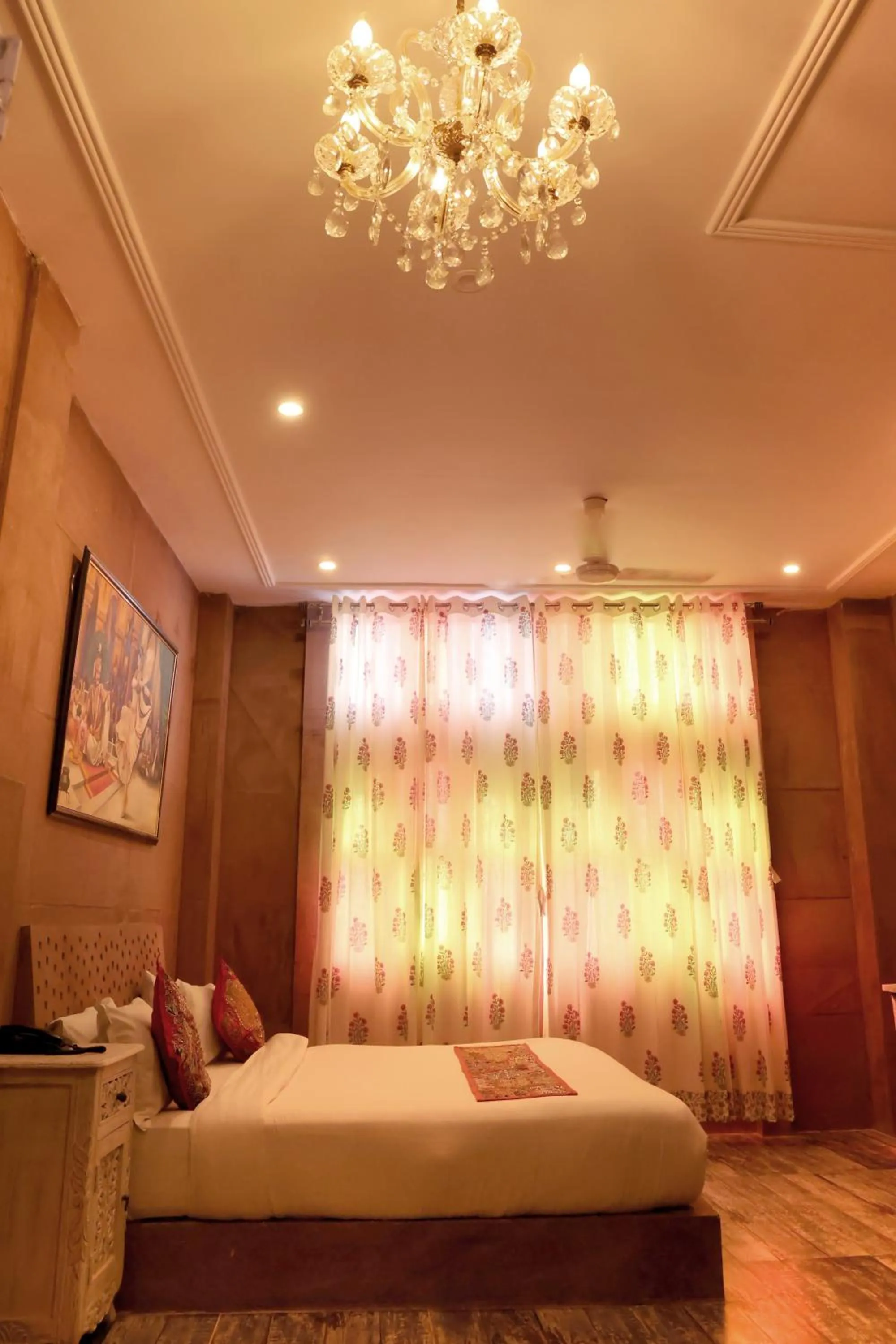 Bedroom, Bed in Rani Mahal