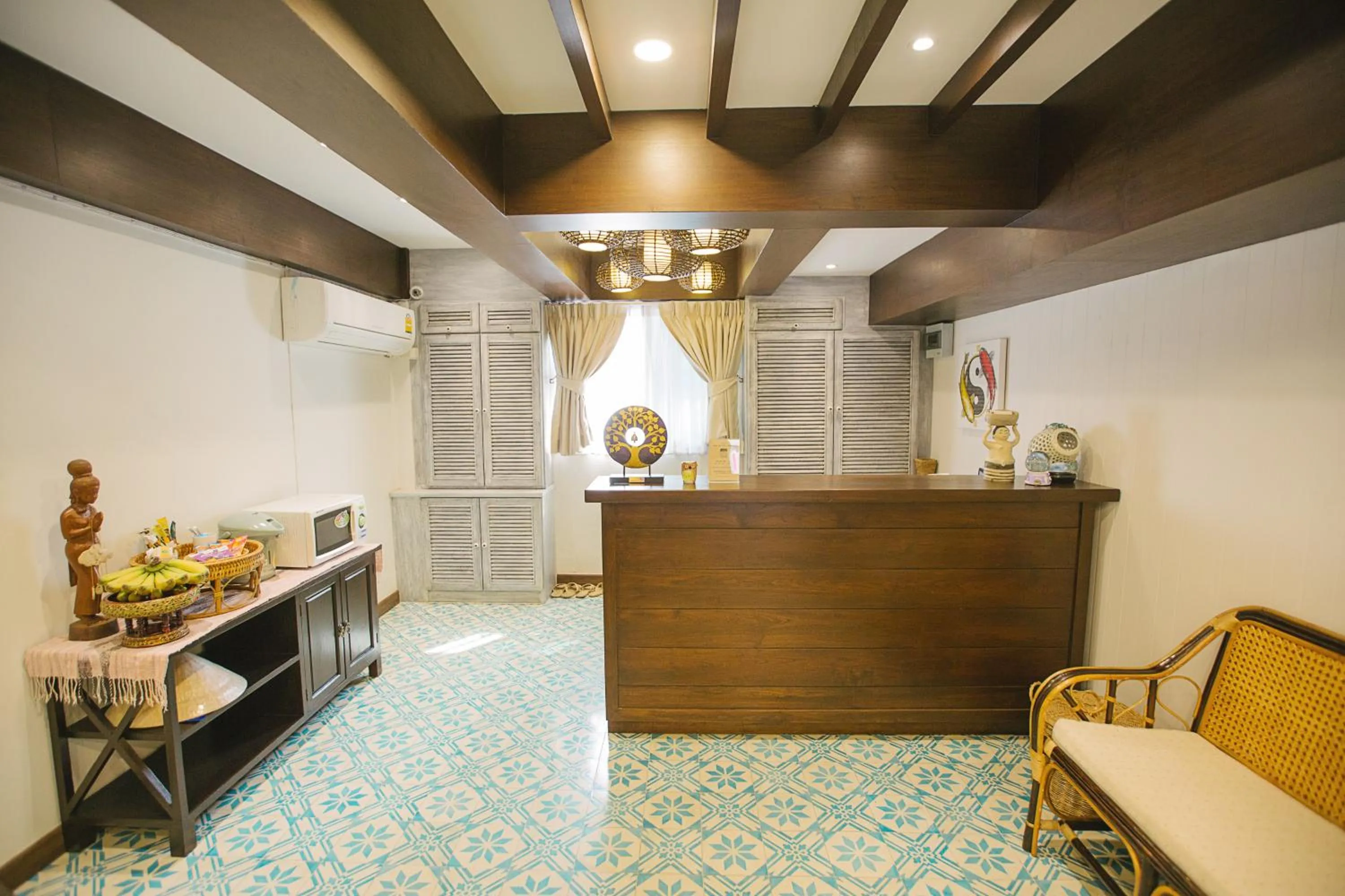 Lobby or reception in Amaka Bed and Breakfast