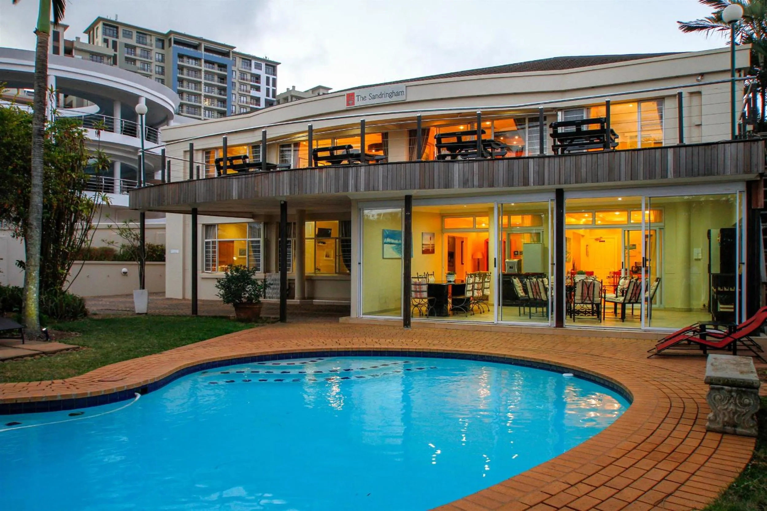 Swimming pool in The Sandringham Bed & Breakfast and Self-Catering