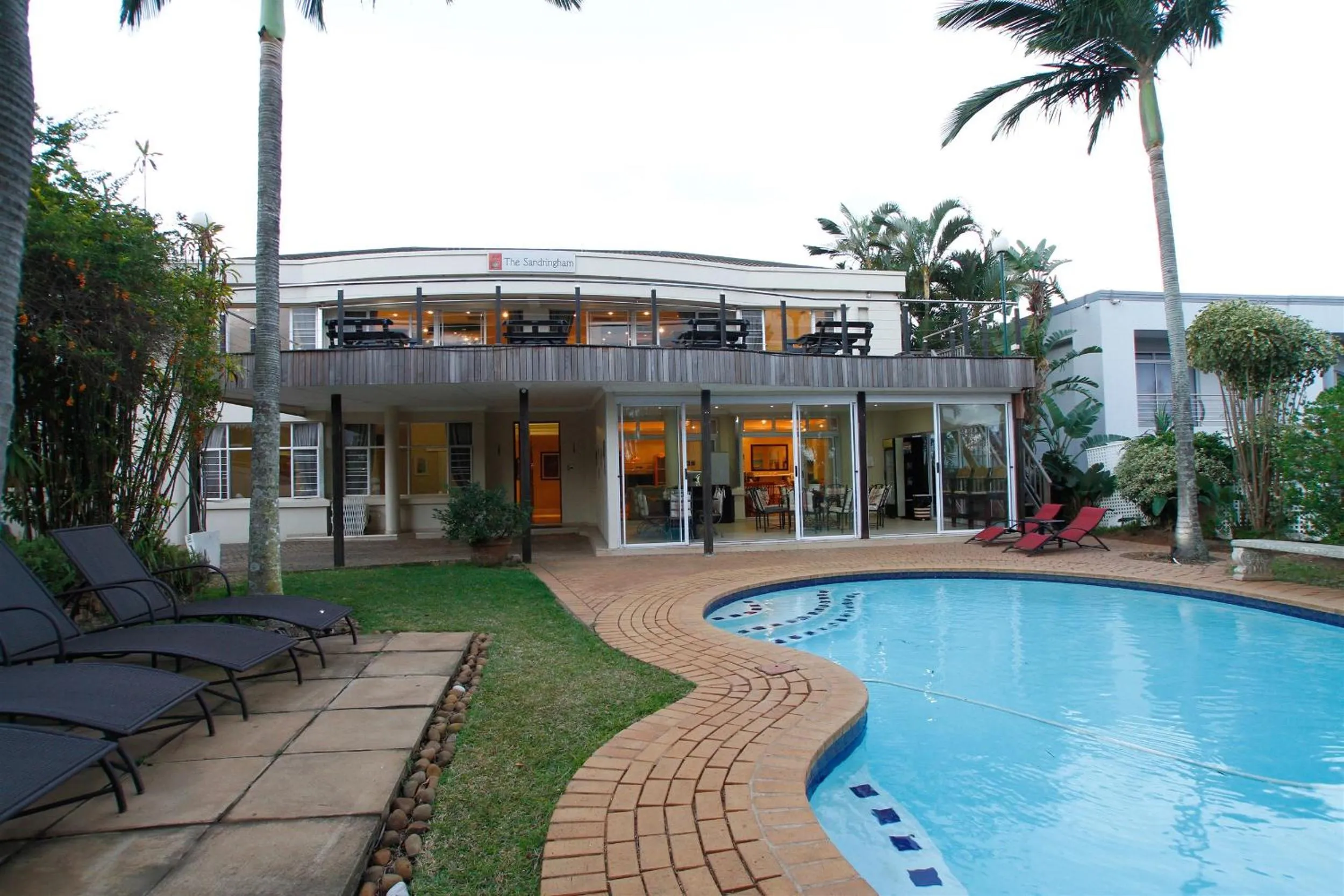 Pool view in The Sandringham Bed & Breakfast and Self-Catering