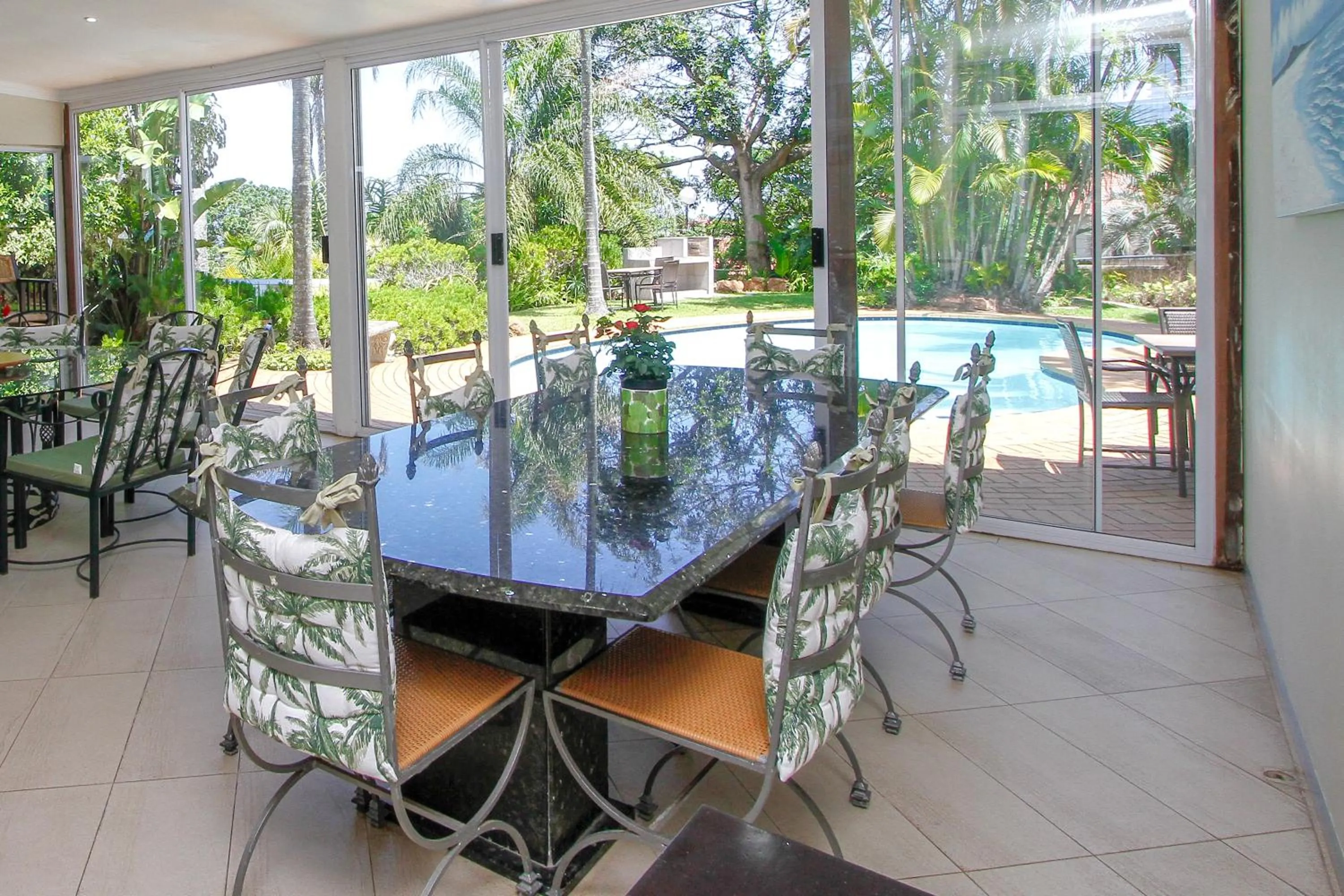 Patio in The Sandringham Bed & Breakfast and Self-Catering