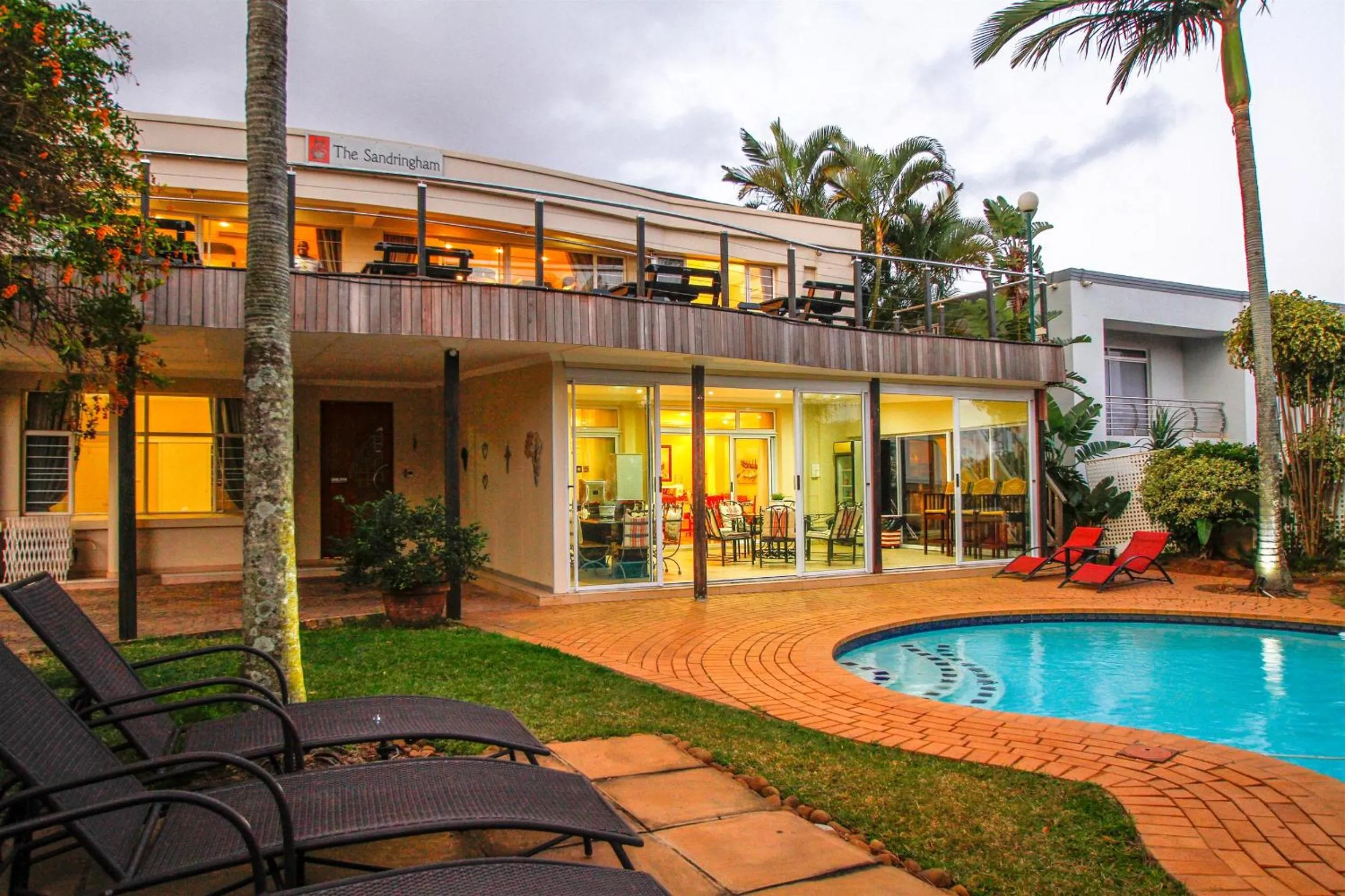 Swimming pool in The Sandringham Bed & Breakfast and Self-Catering