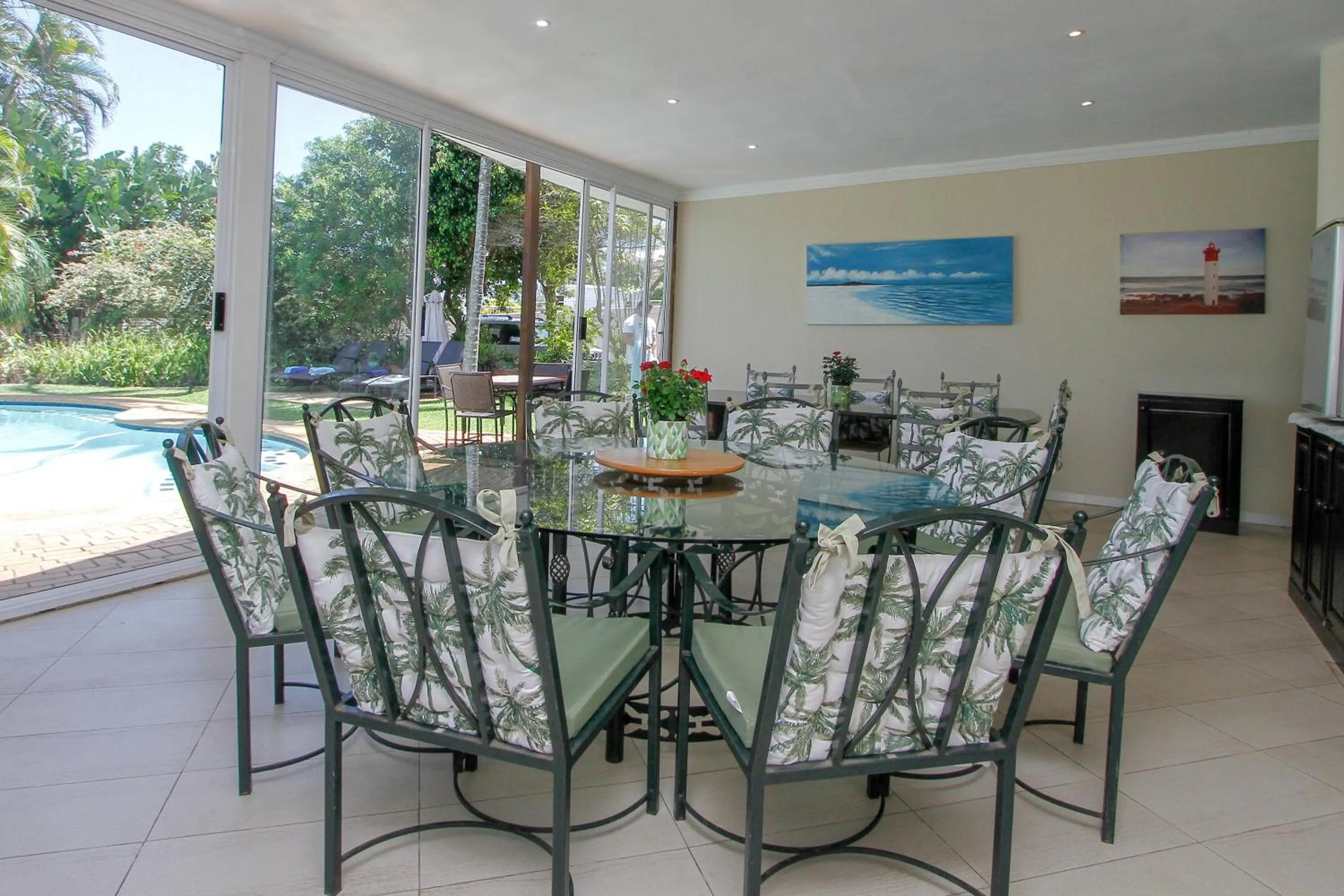 Patio in The Sandringham Bed & Breakfast and Self-Catering