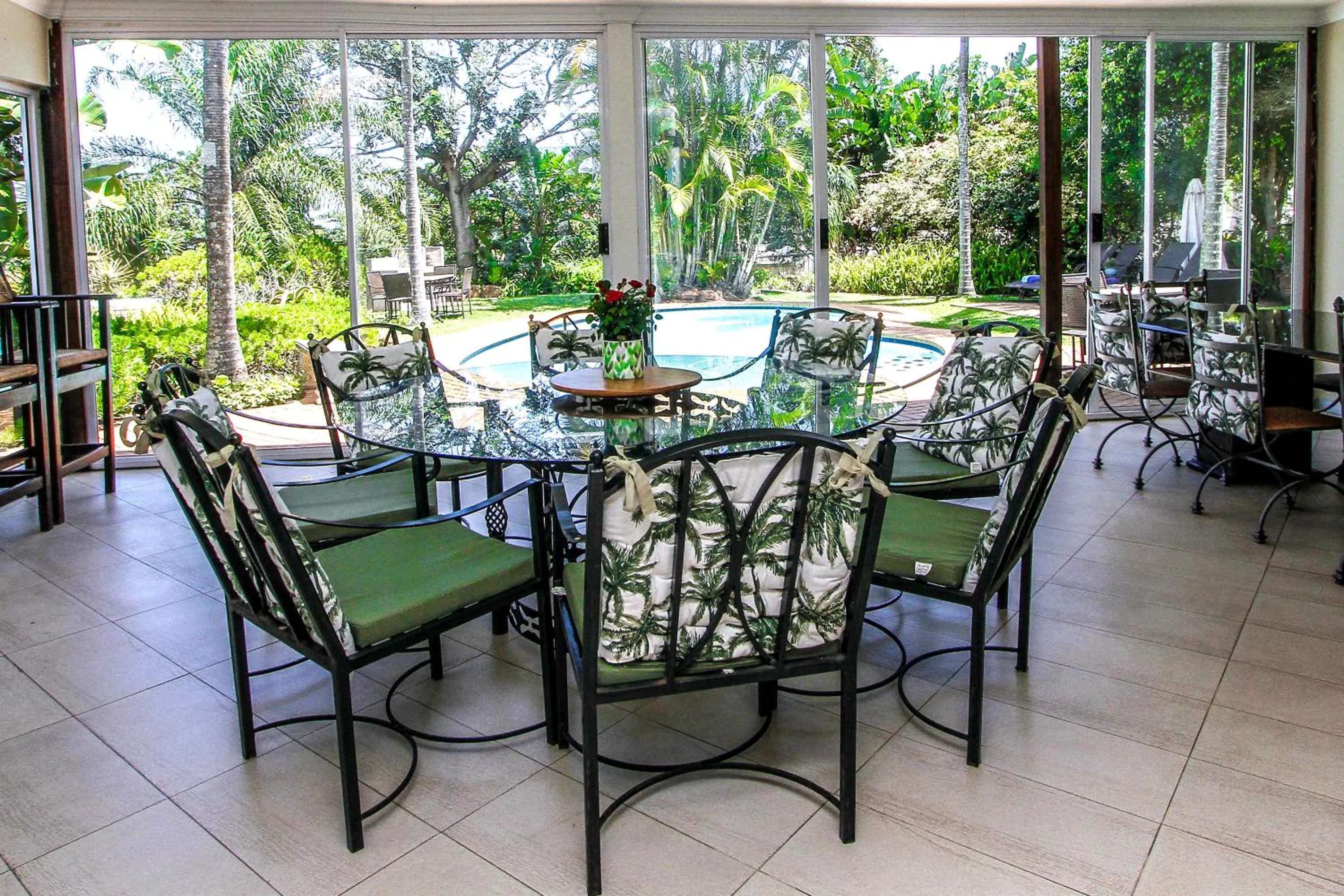 Patio in The Sandringham Bed & Breakfast and Self-Catering