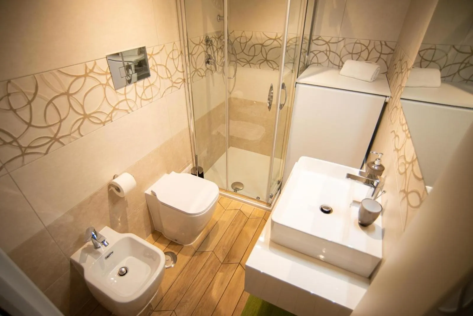 Shower in B&B Dei Mercanti