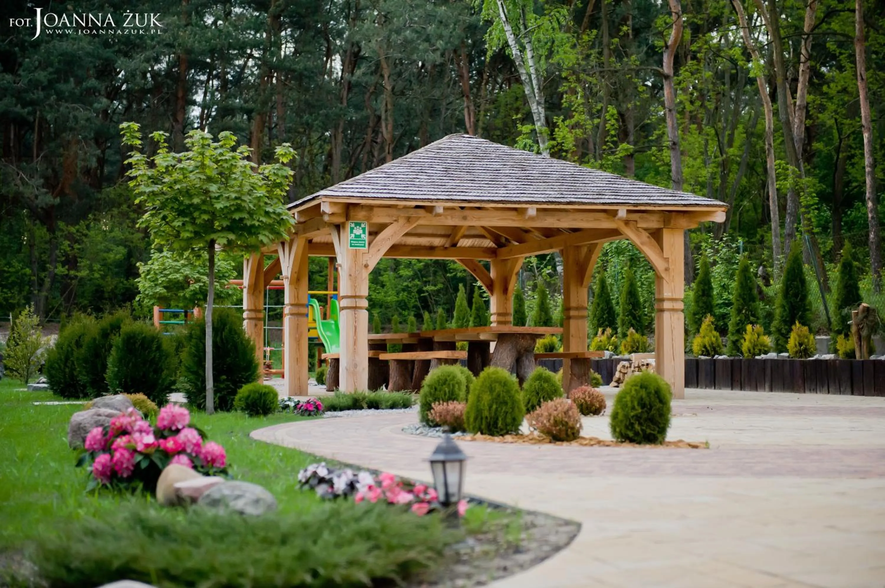 Garden in Zajazd Avangarda