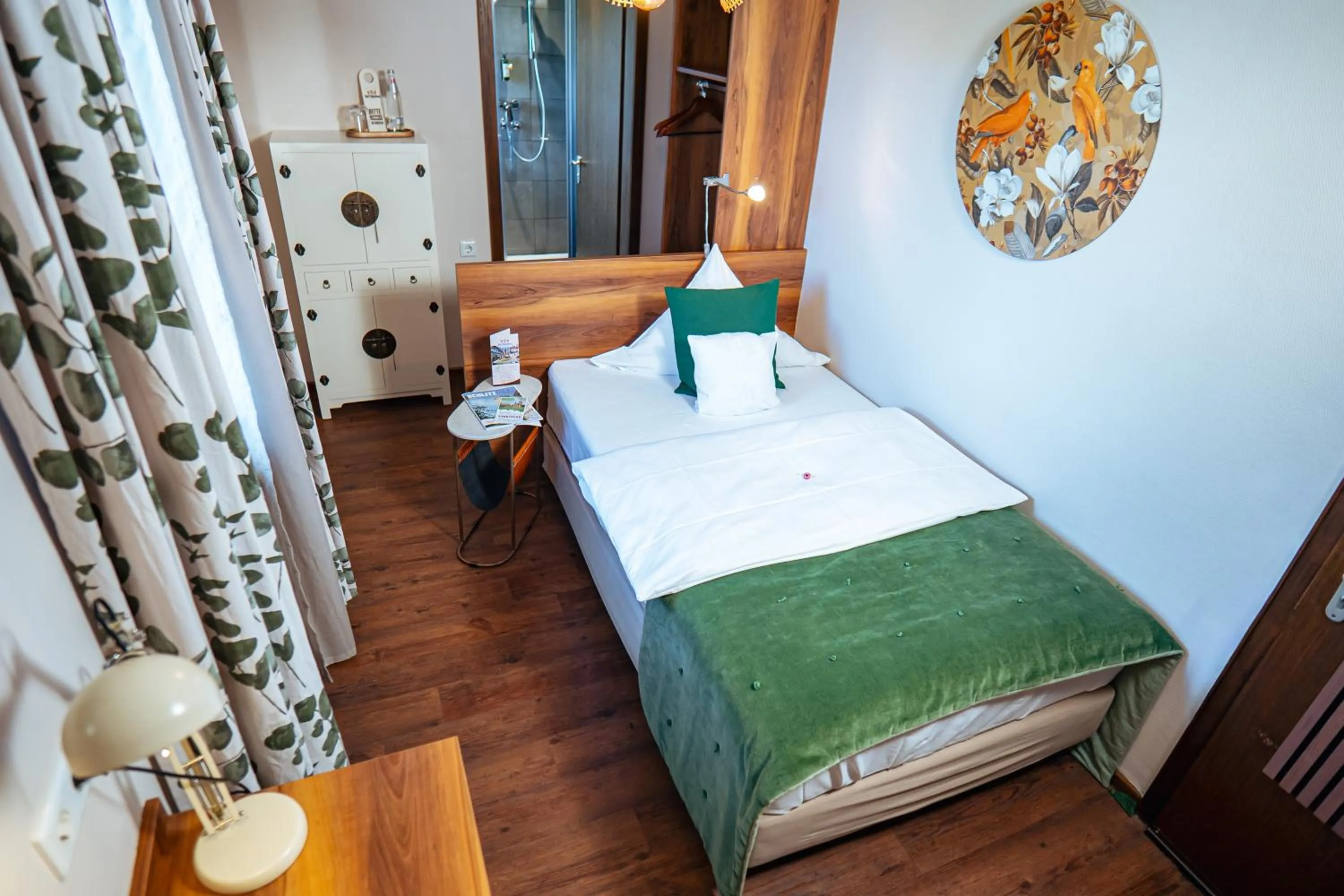 Bed in Hotel Vorderburg