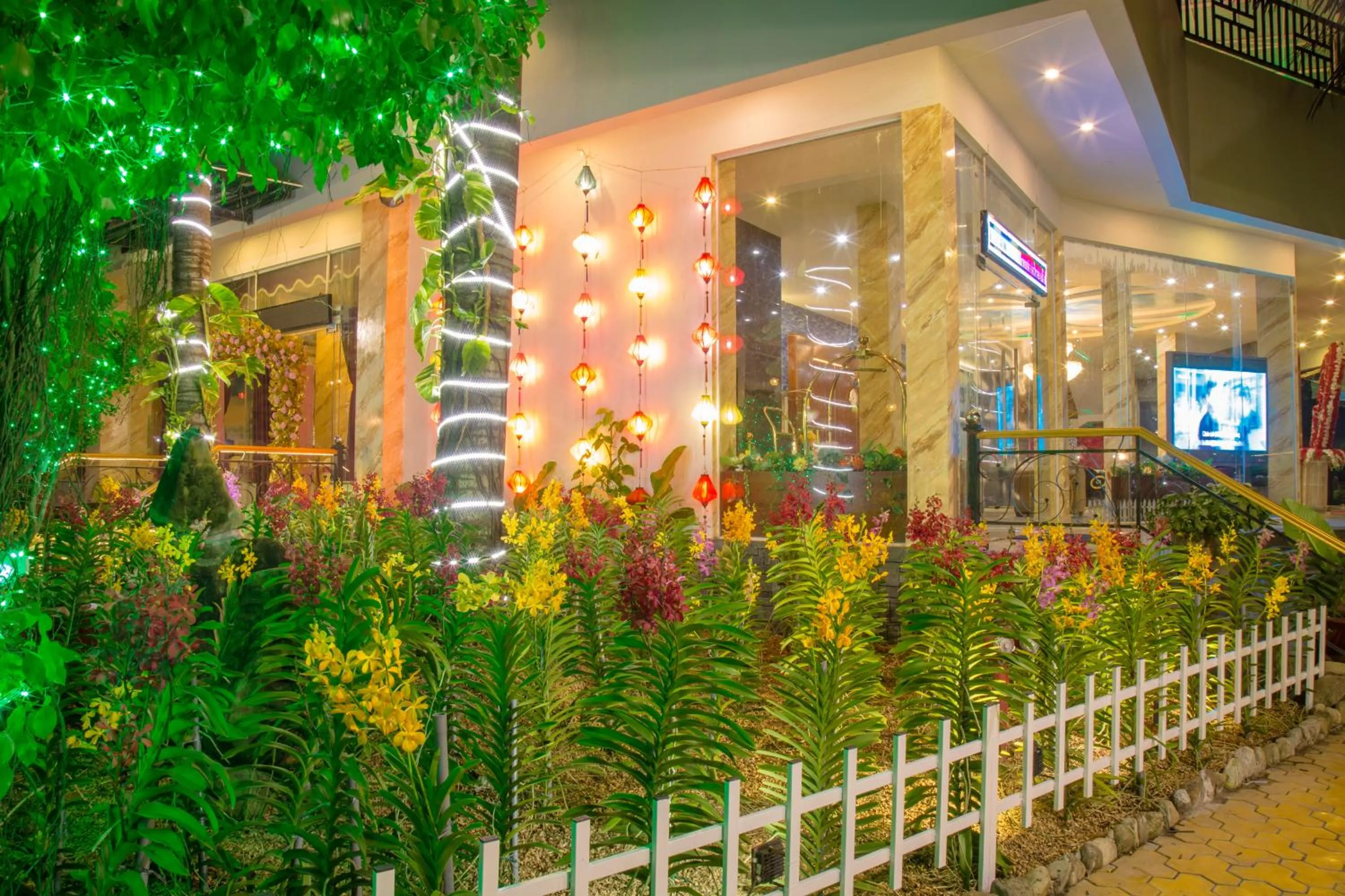 Garden in Nhat Minh Hotel