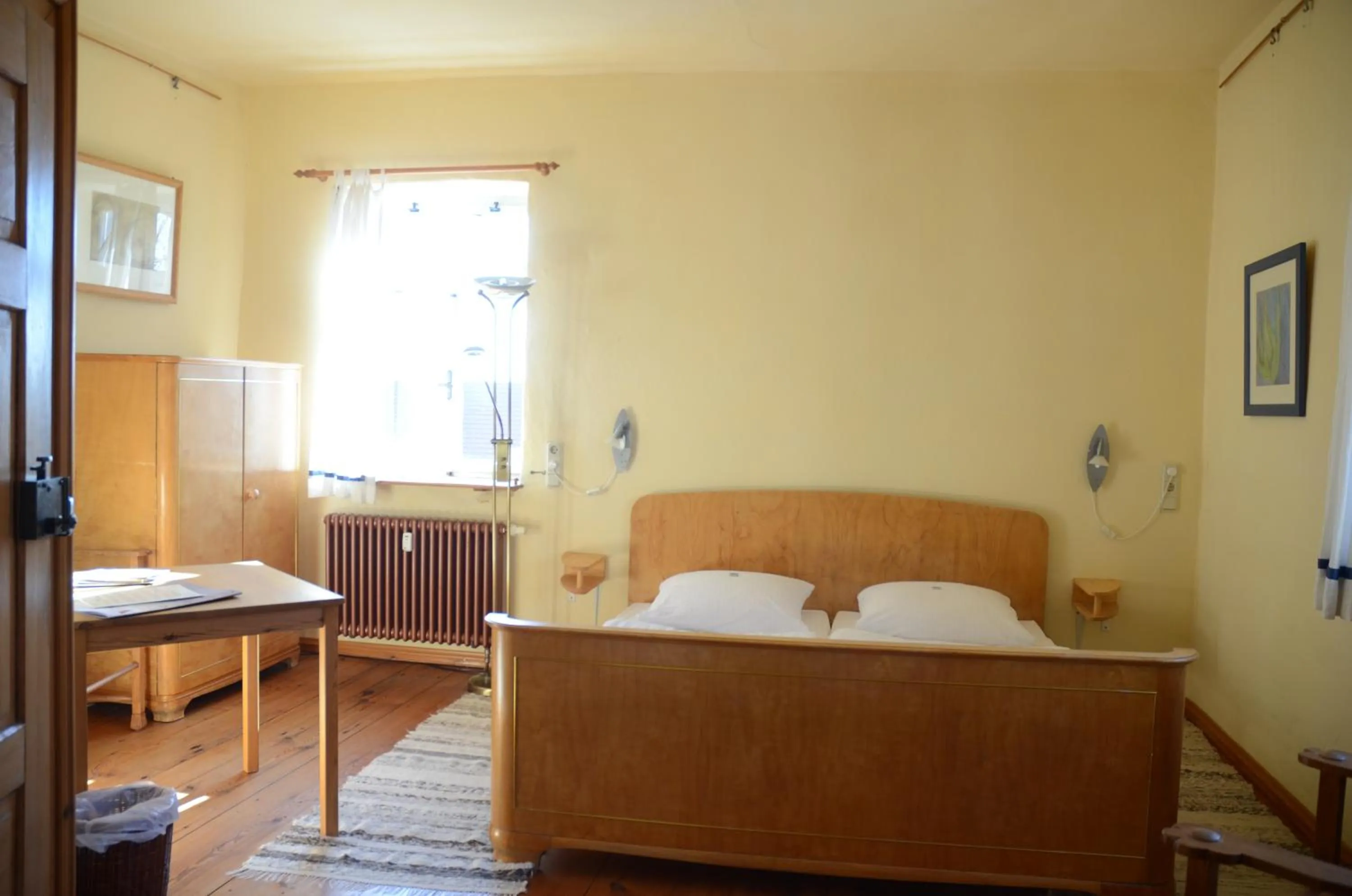 Bed in Schloss Herberge Hohenerxleben