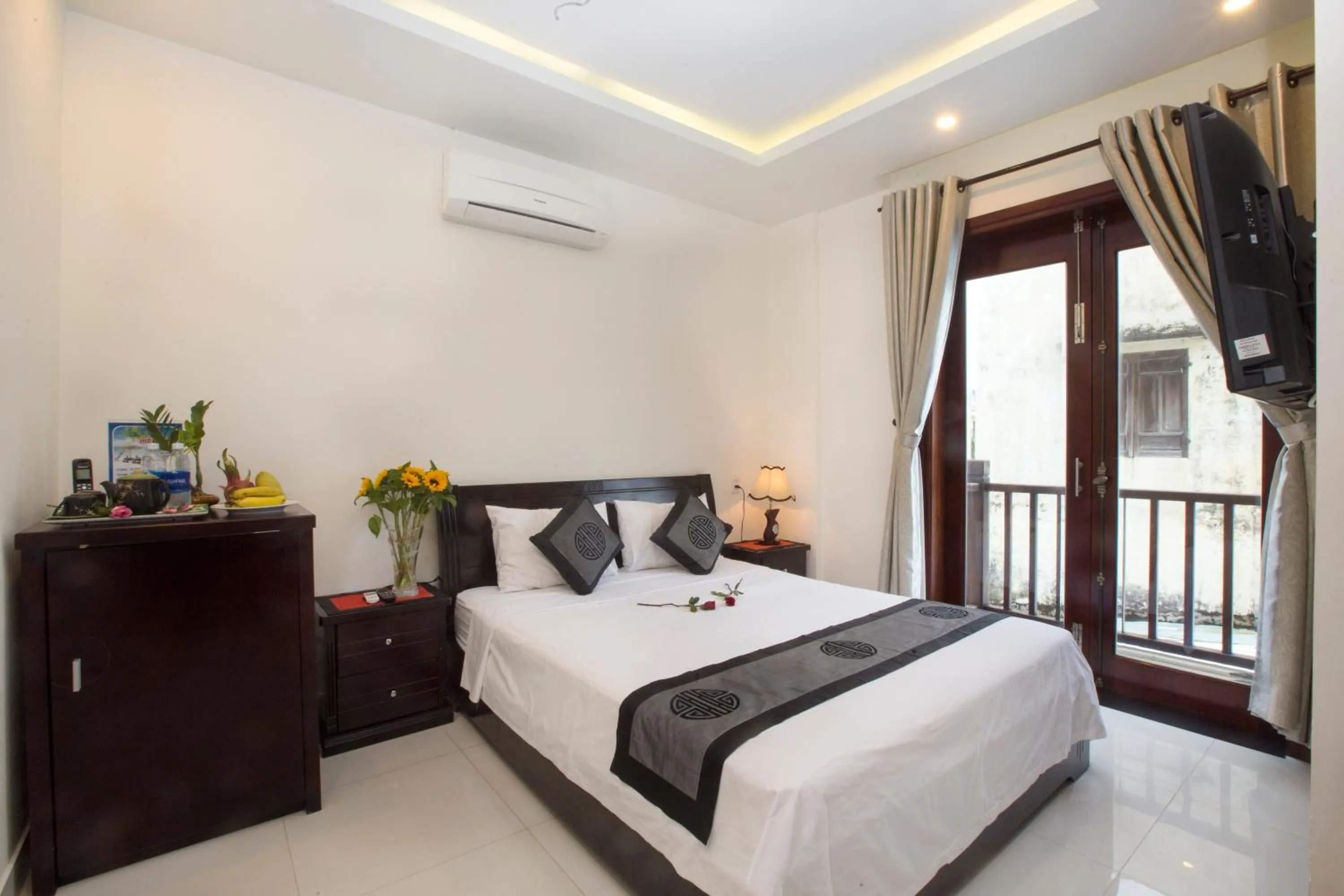 Deluxe Double Room with Balcony in Hien Hoa Villa Hoi An