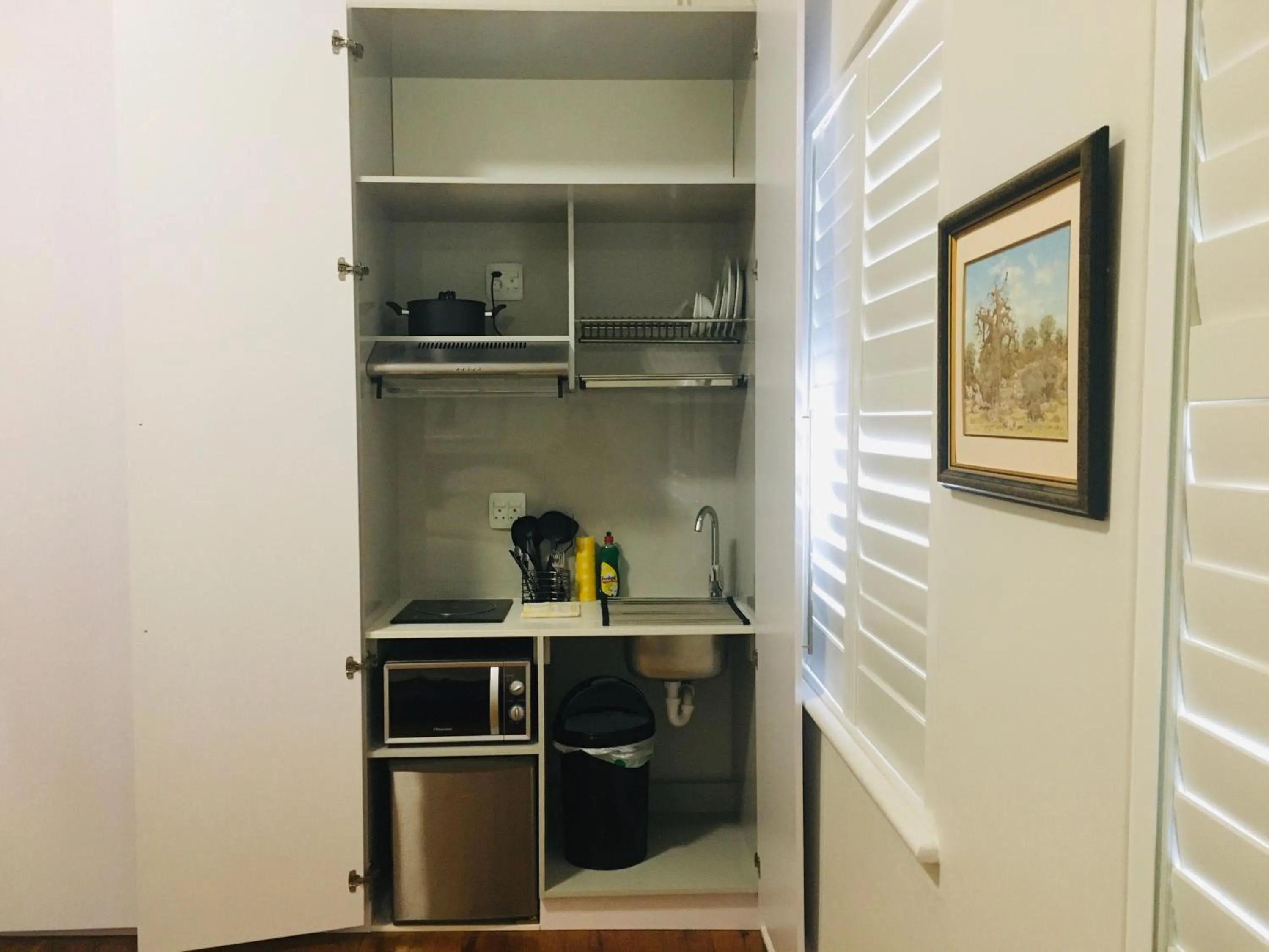 Kitchen or kitchenette in Just Joey Lodge