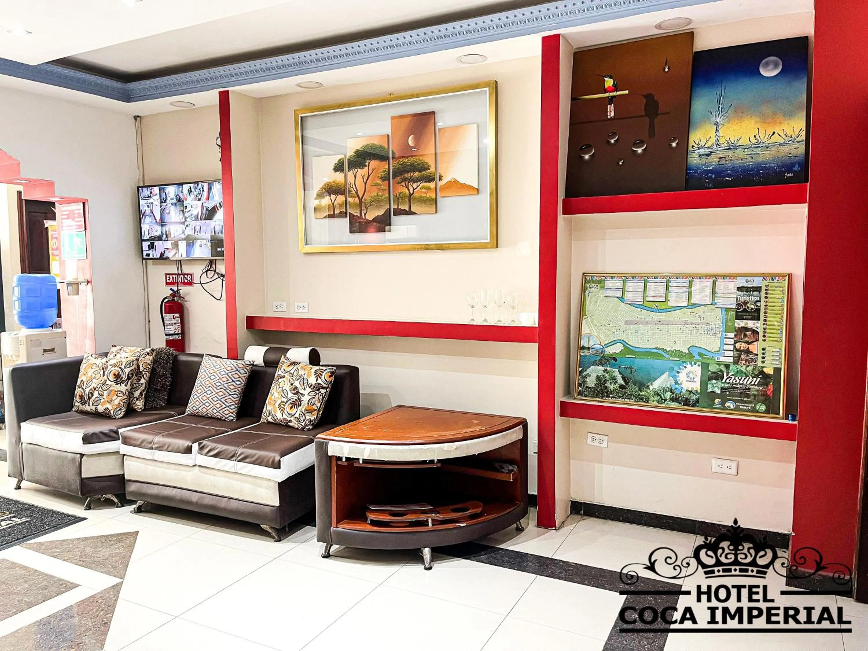 Lobby or reception in Hotel Coca Imperial