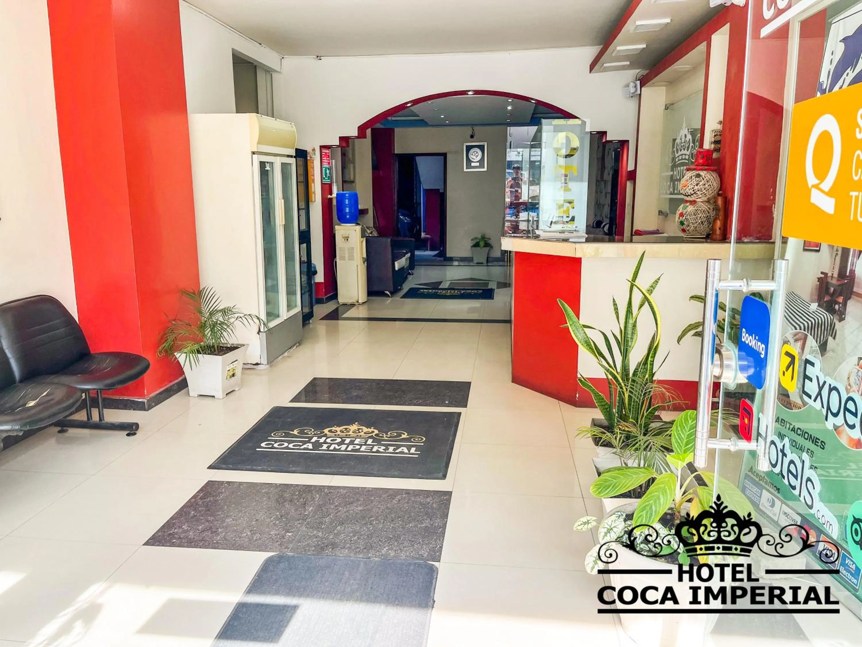 Lobby or reception in Hotel Coca Imperial