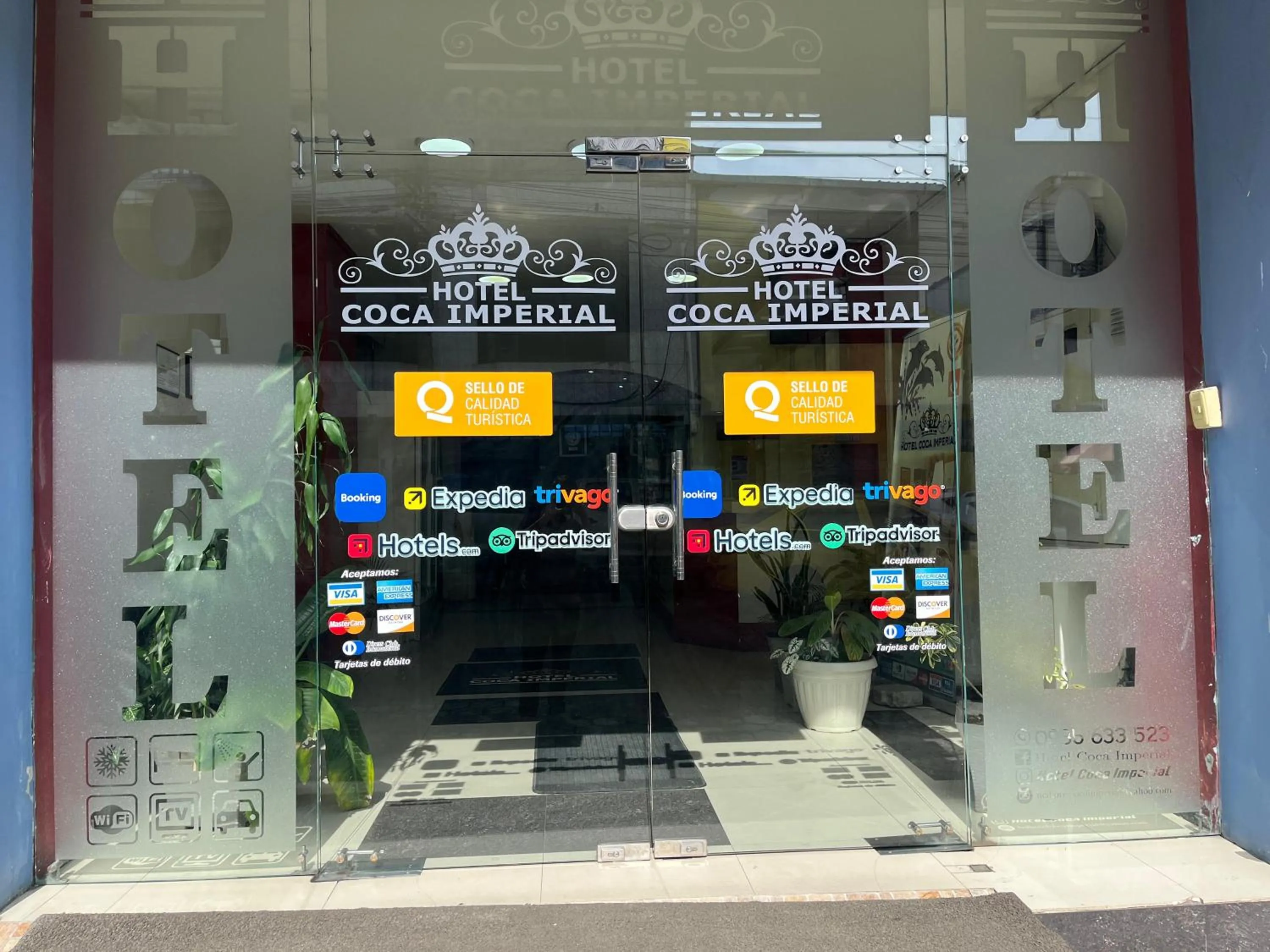 Lobby or reception in Hotel Coca Imperial