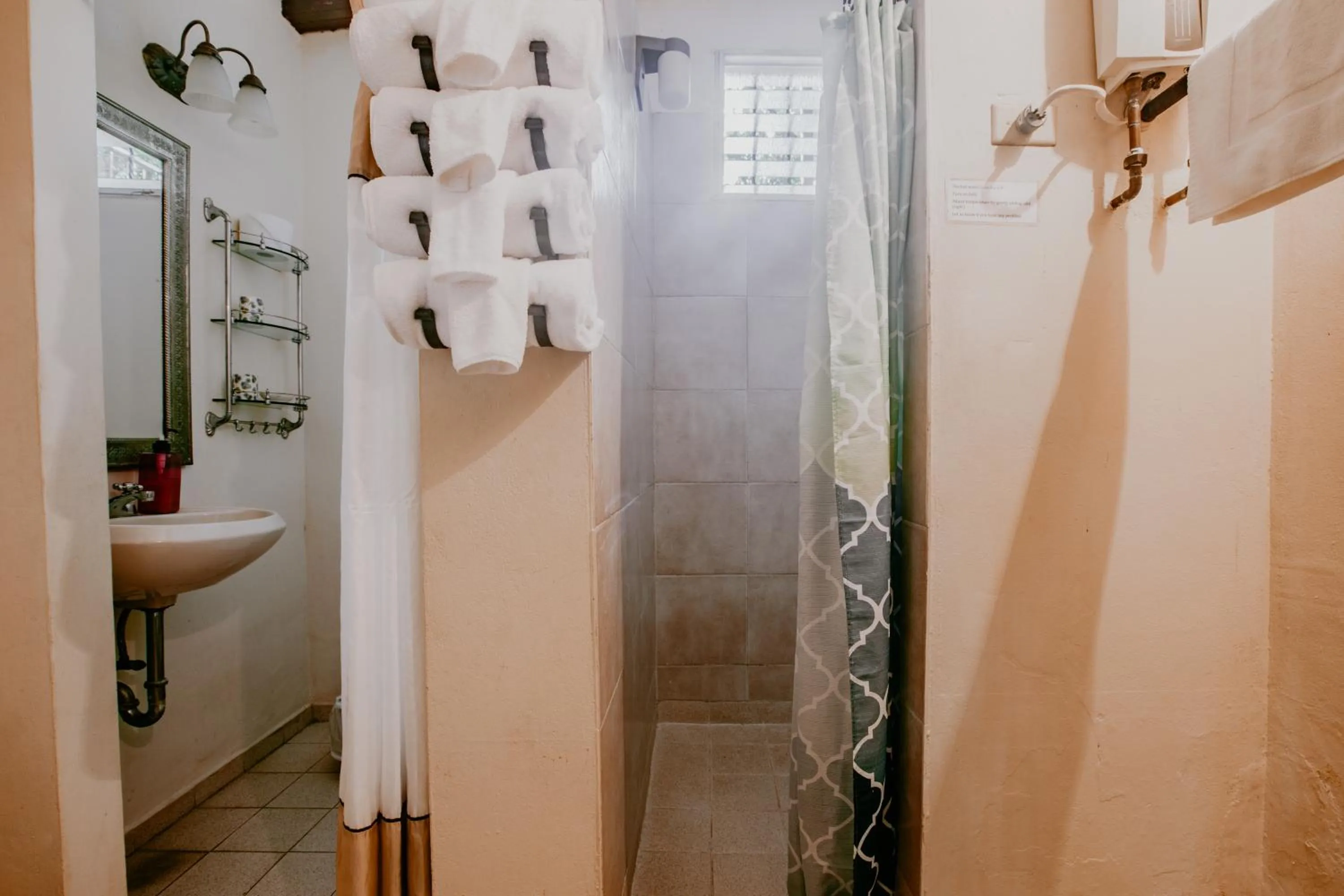 Bathroom in The Golden Frog Inn