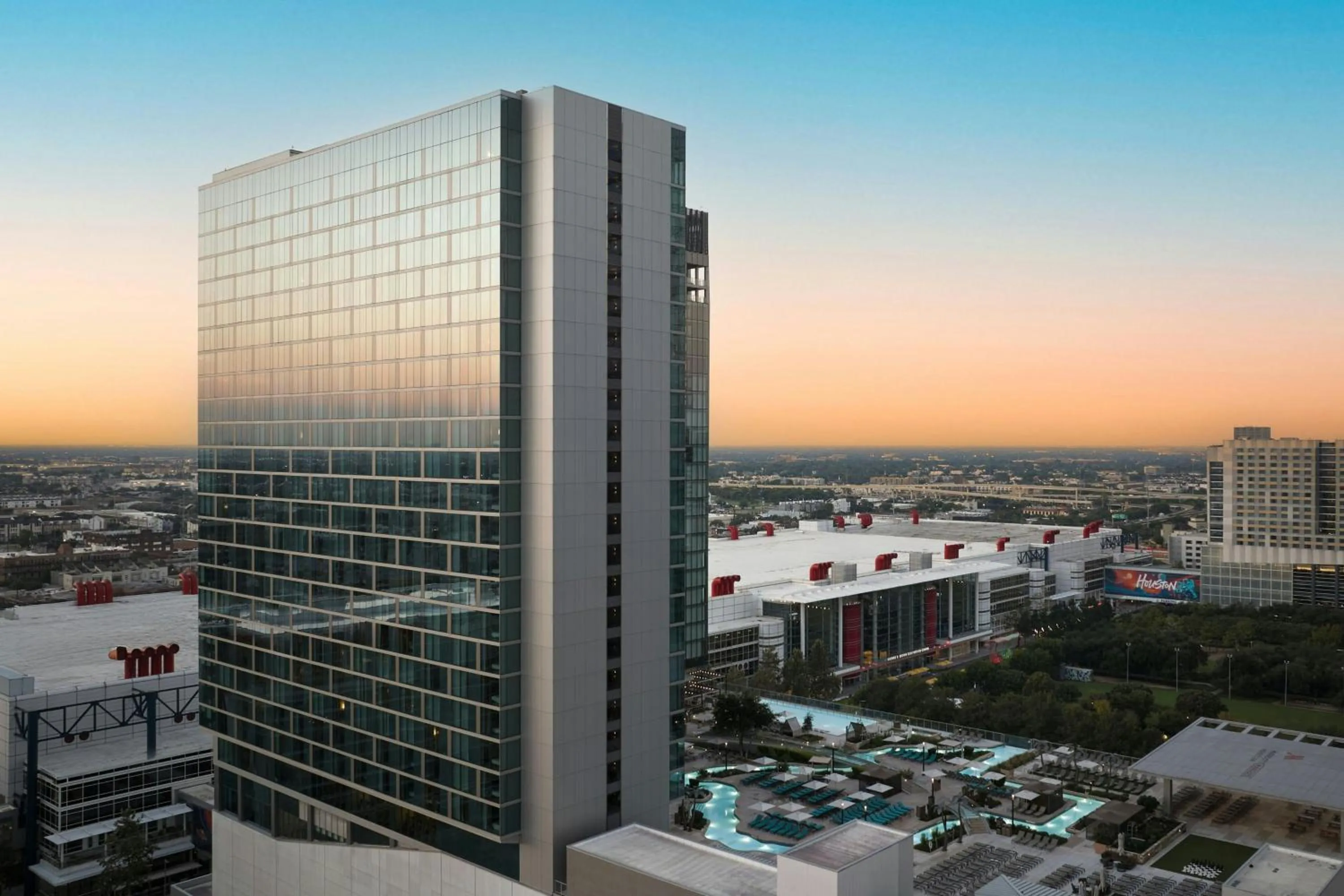 View (from property/room) in Marriott Marquis Houston