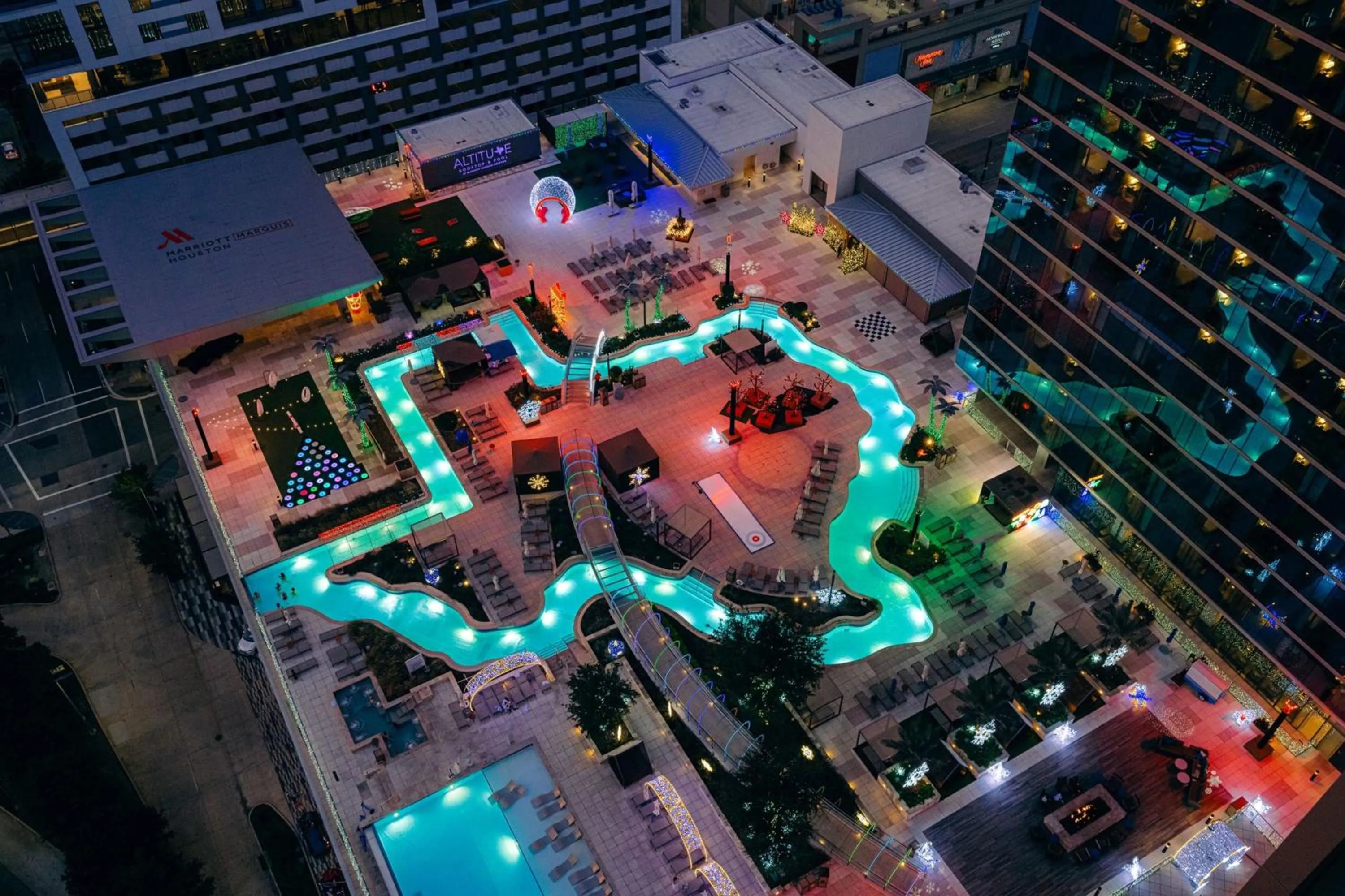 Fitness centre/facilities in Marriott Marquis Houston