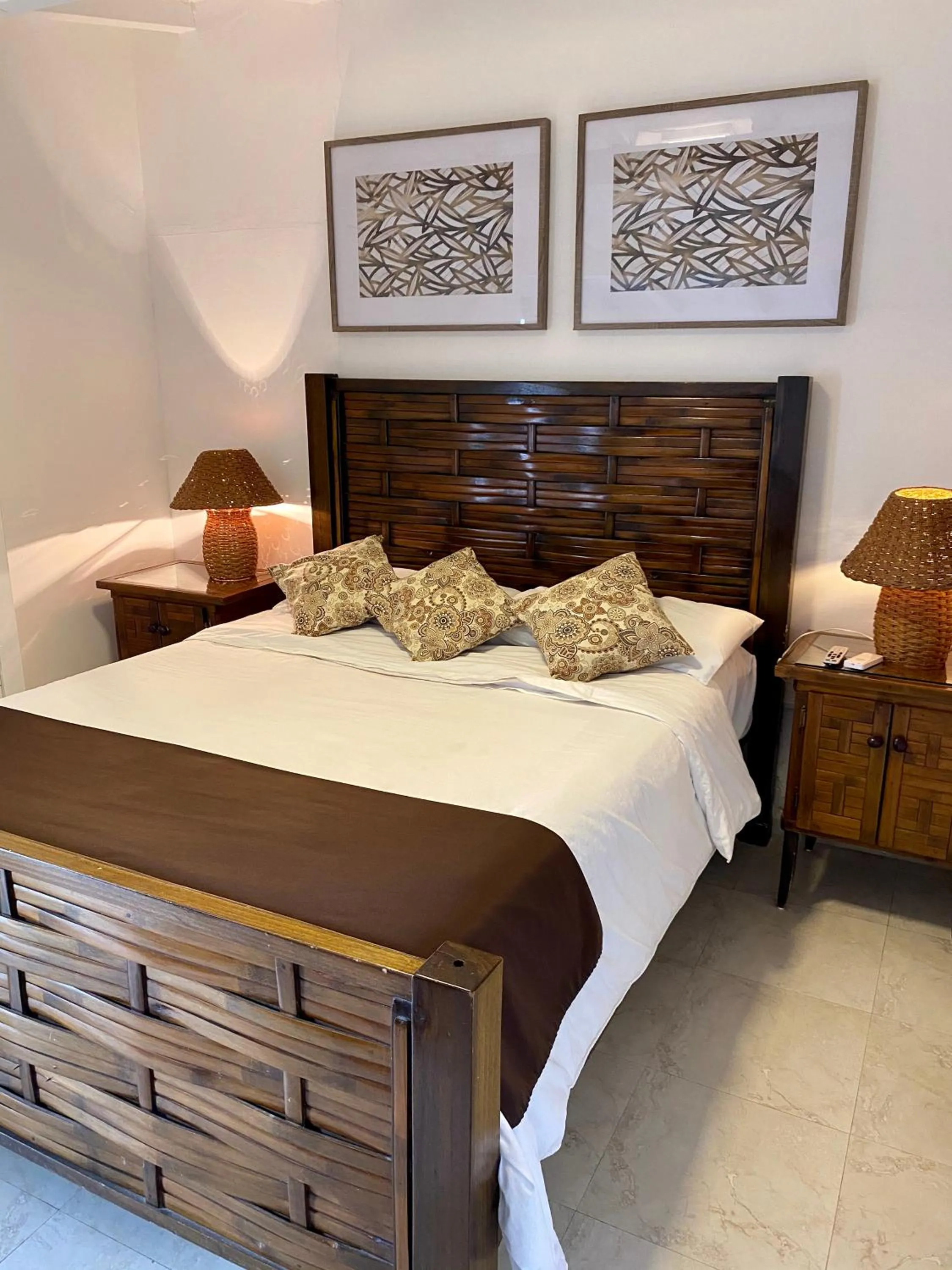 Bed in Hotel Vistalmar