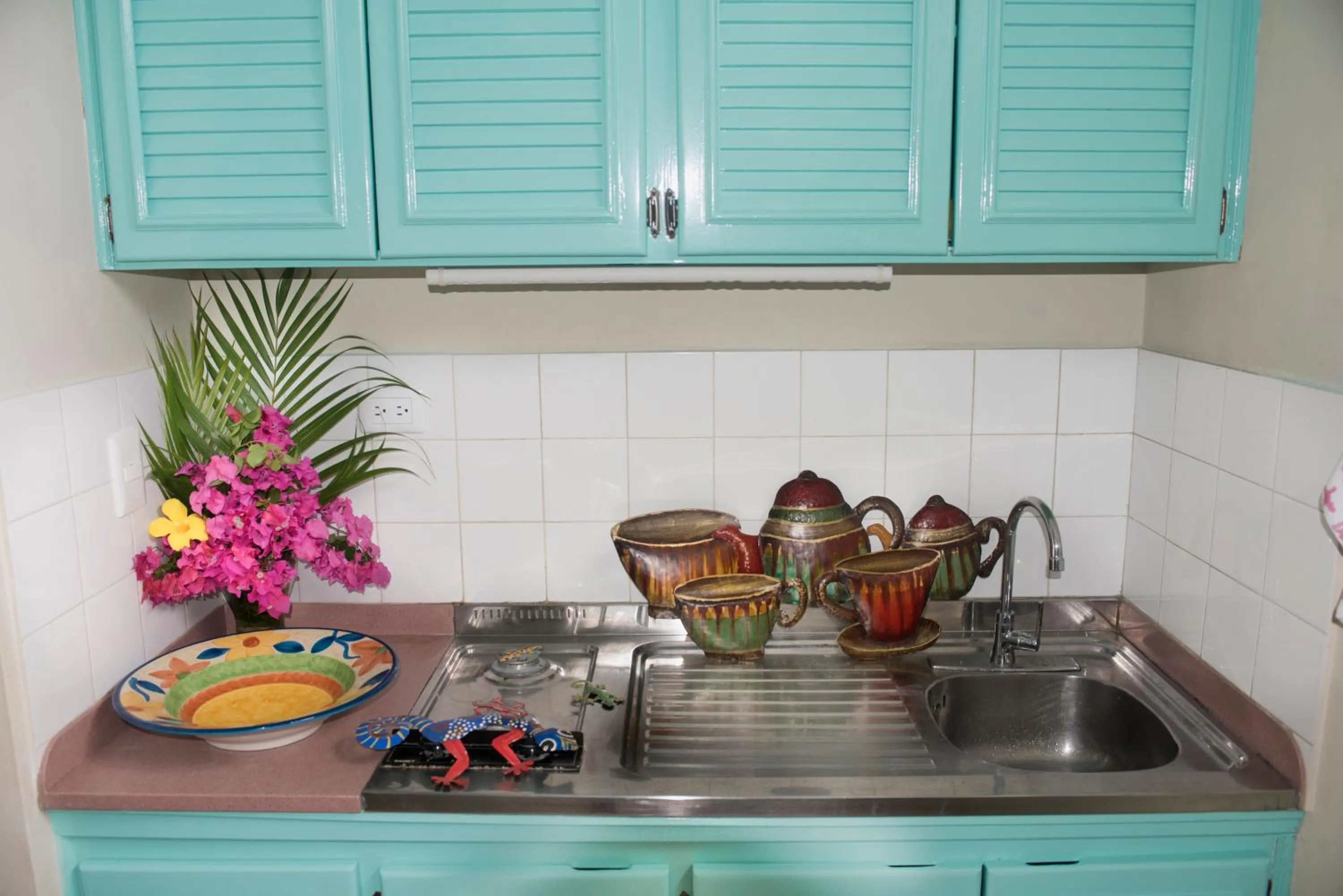 Kitchen or kitchenette in El Pelicano Apart-Hotel