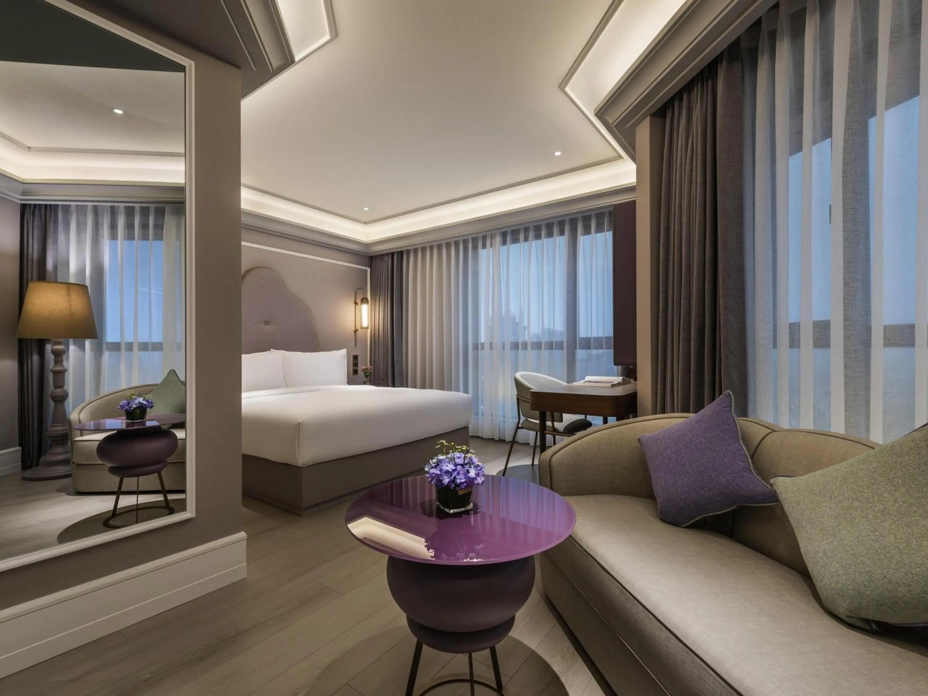 Bedroom, Bed in Mercure Nantong Downtown