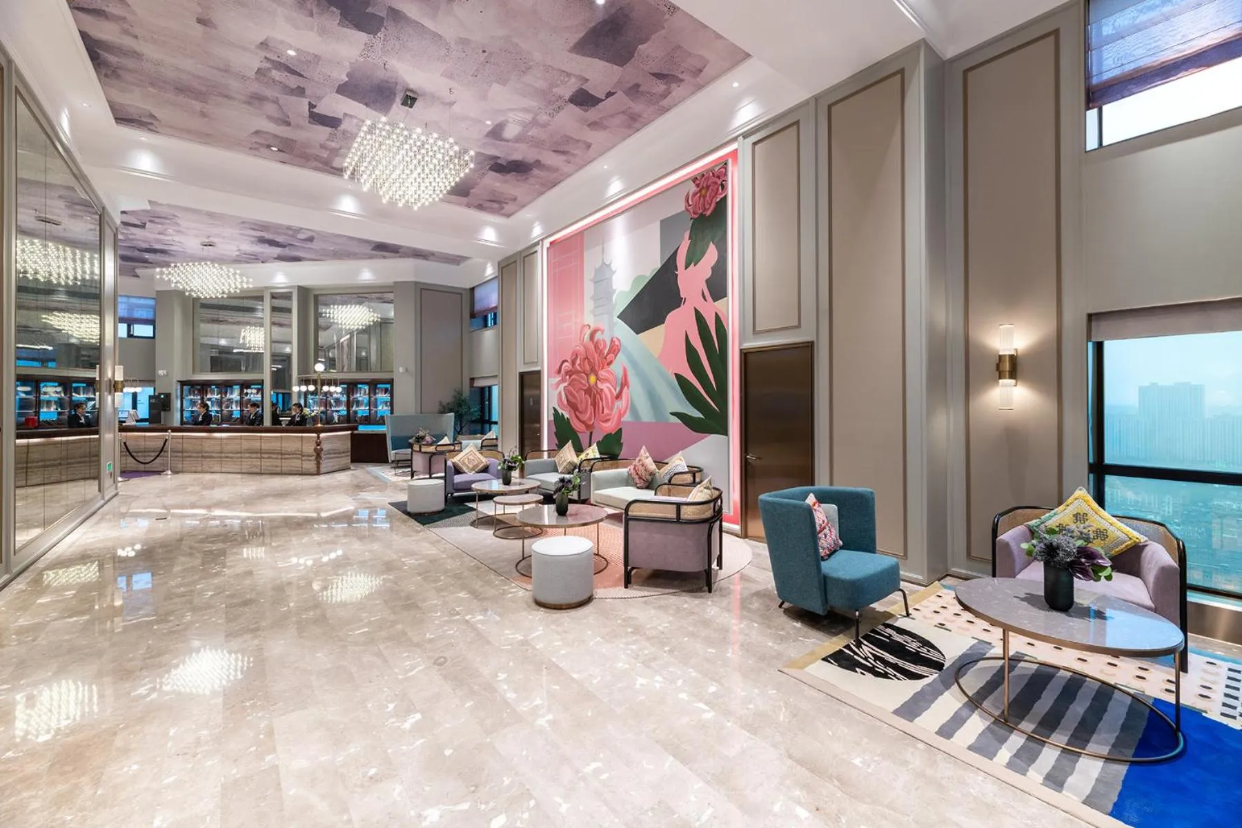Lobby or reception in Mercure Nantong Downtown
