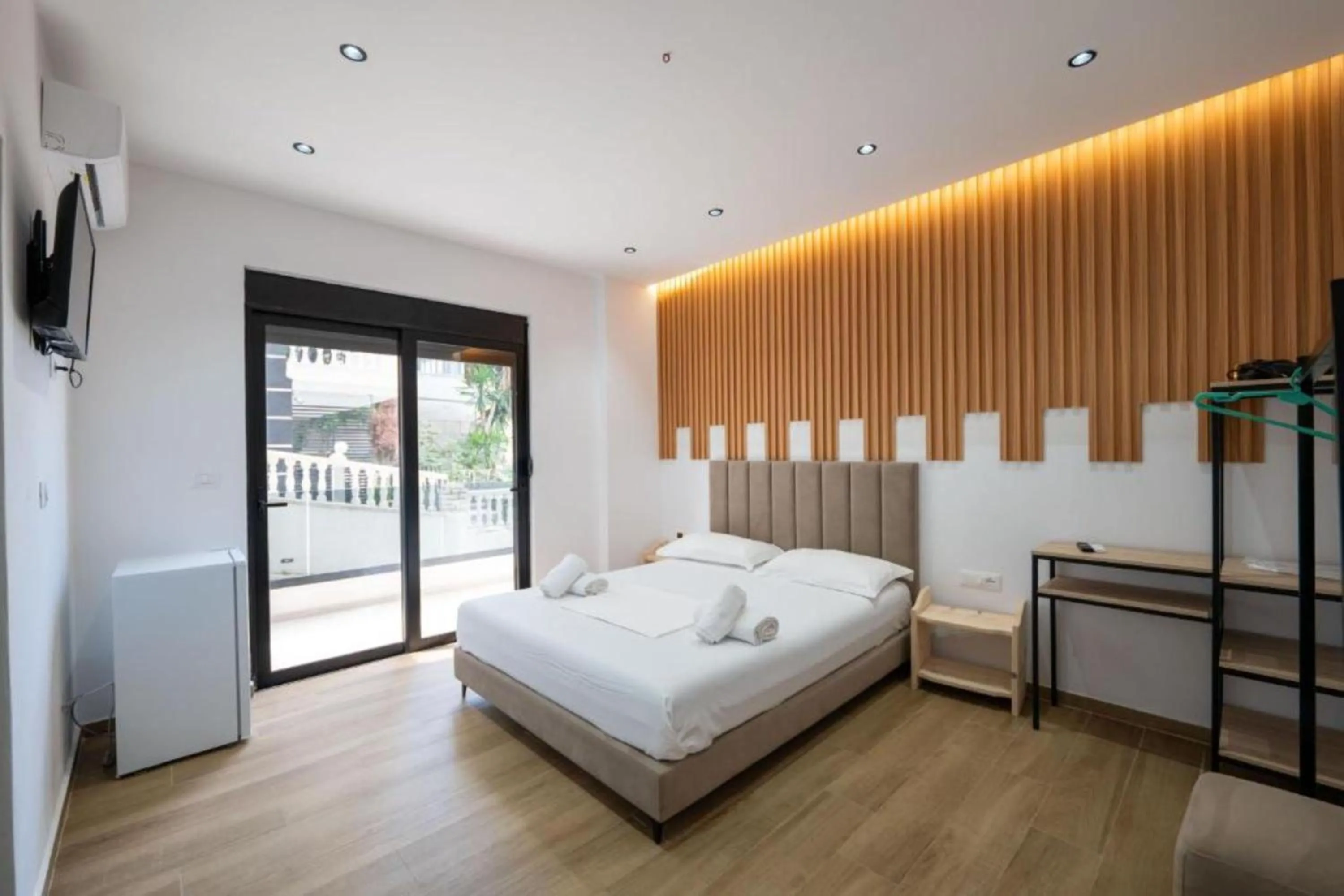 Bed in Azure Bay Resort