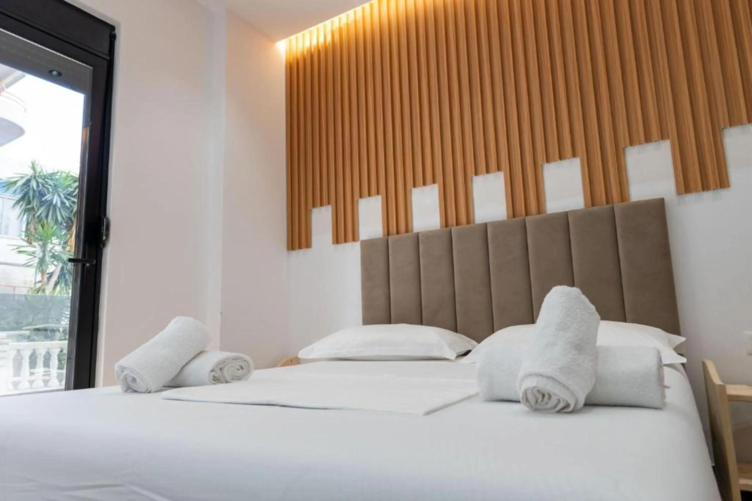 Bed in Azure Bay Resort