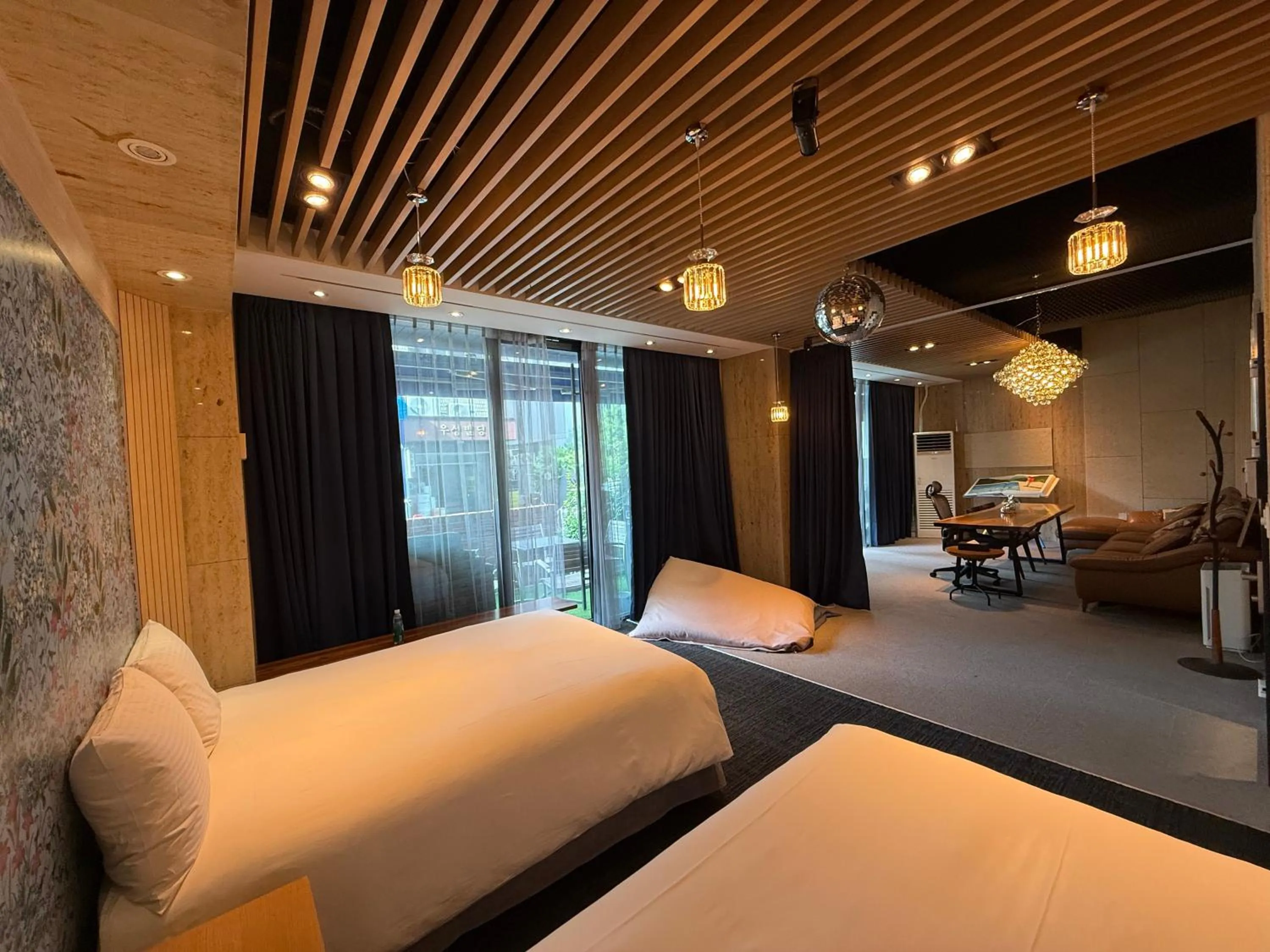 Lounge or bar, Bed in Acube Hotel Dongdaemun