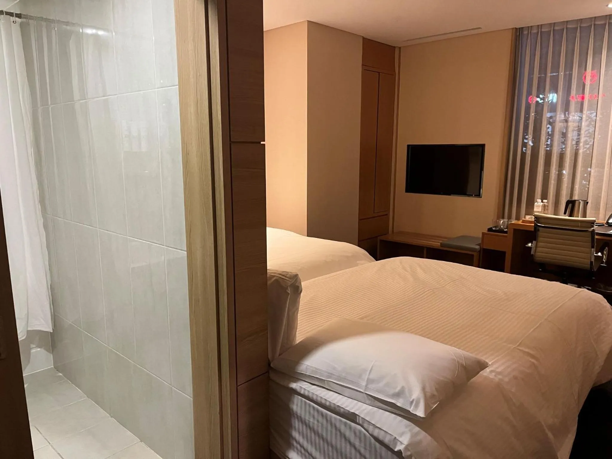 Bed in Acube Hotel Dongdaemun