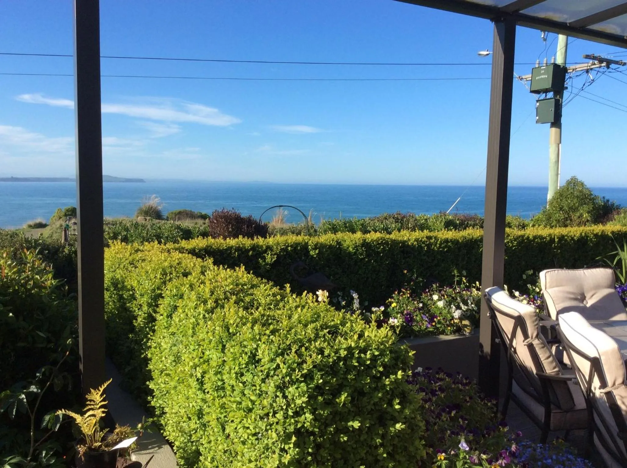 Sea view in Noah's Boutique Accommodation Moeraki