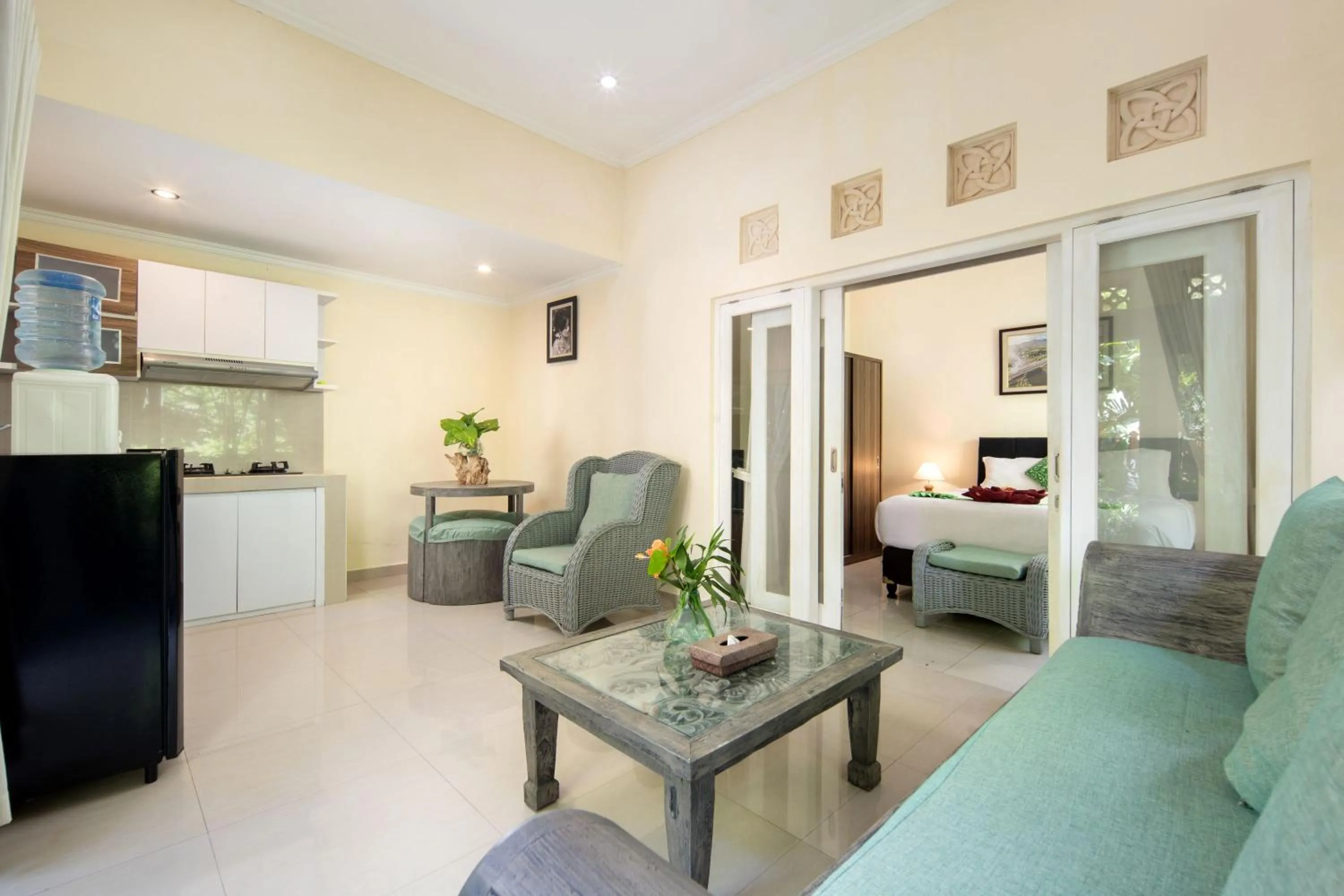 Living room in Villa Bakti Ubud by kamara