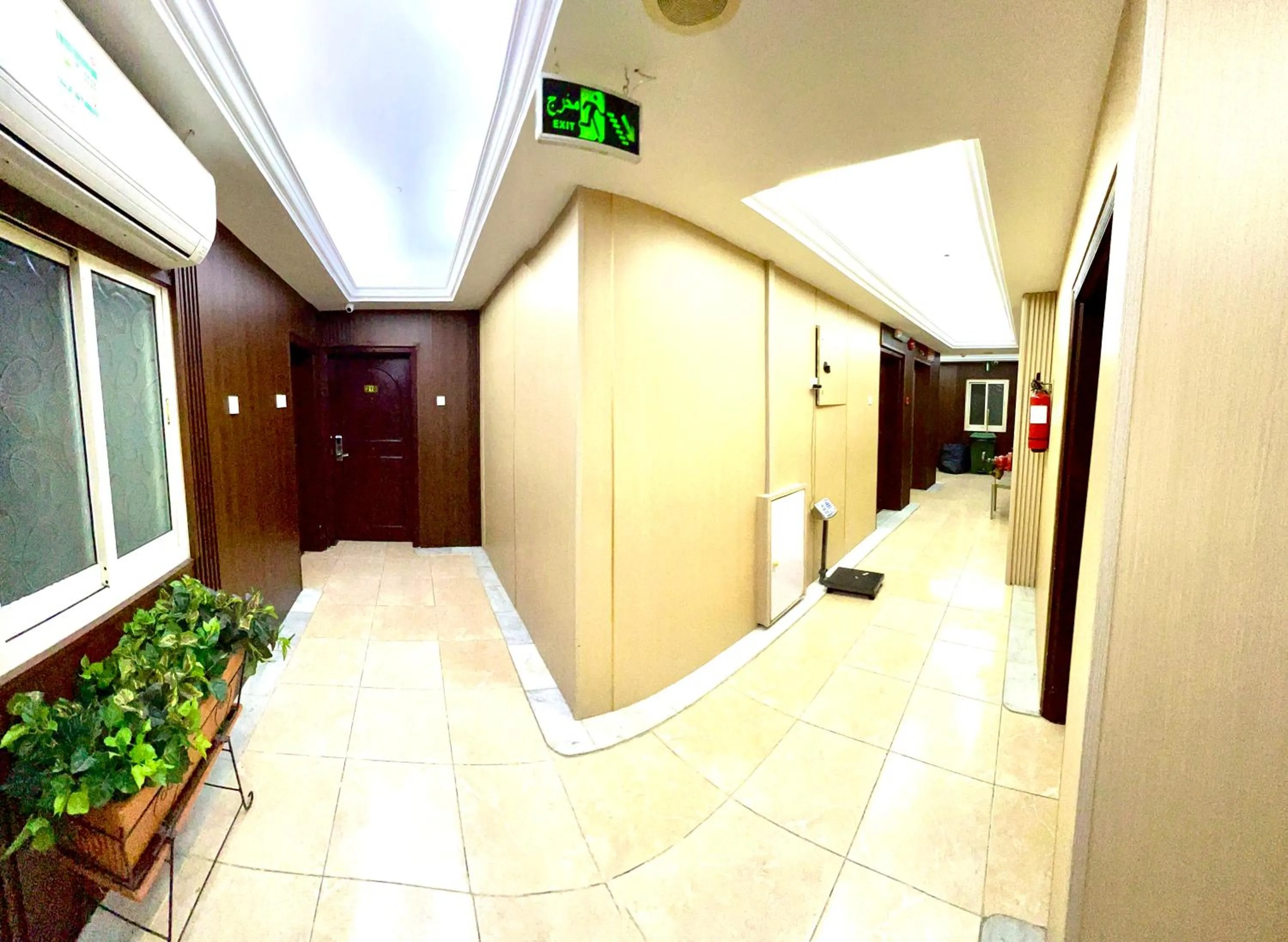 Floor plan in Al Ahrar Hotel