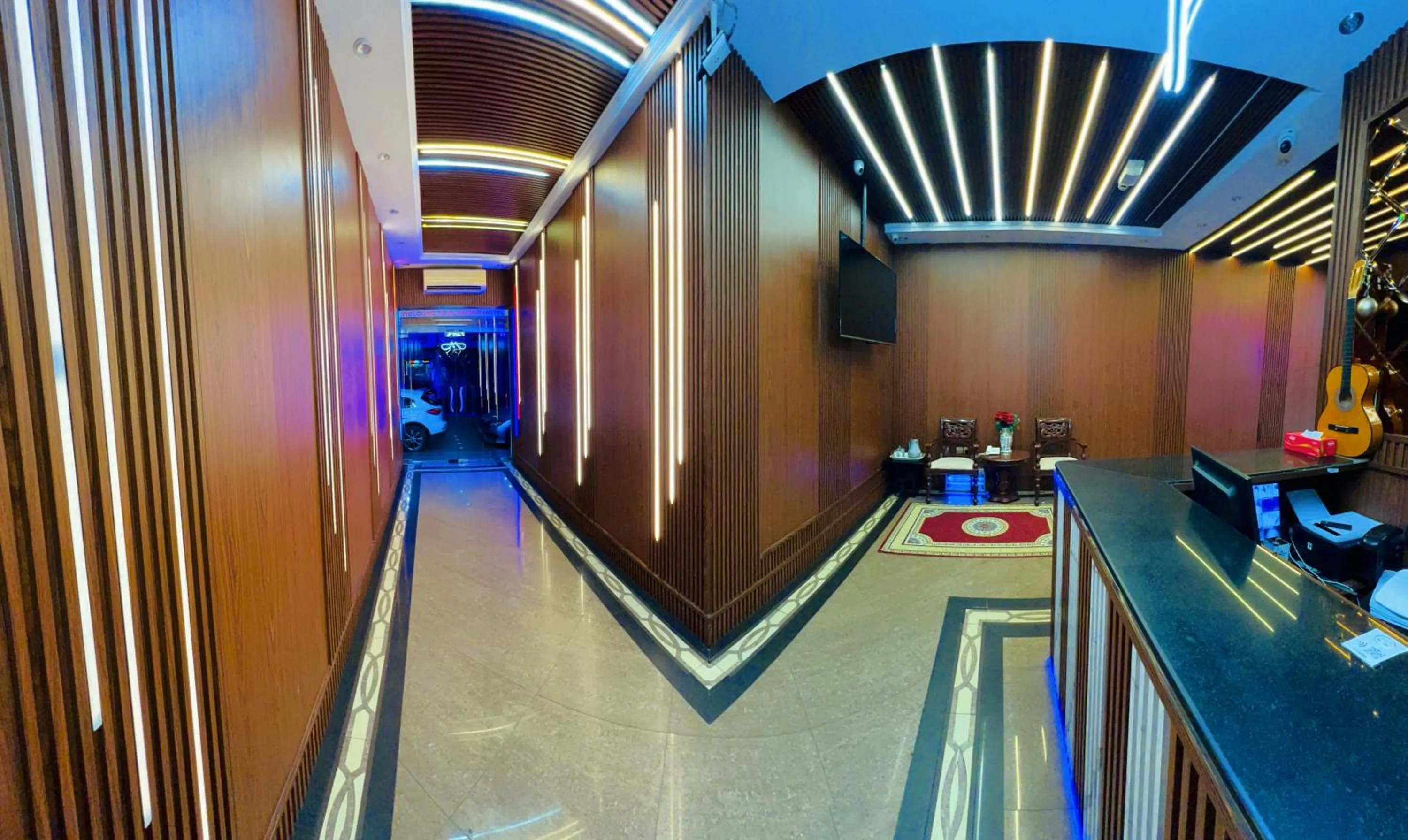 Lobby or reception in Al Ahrar Hotel