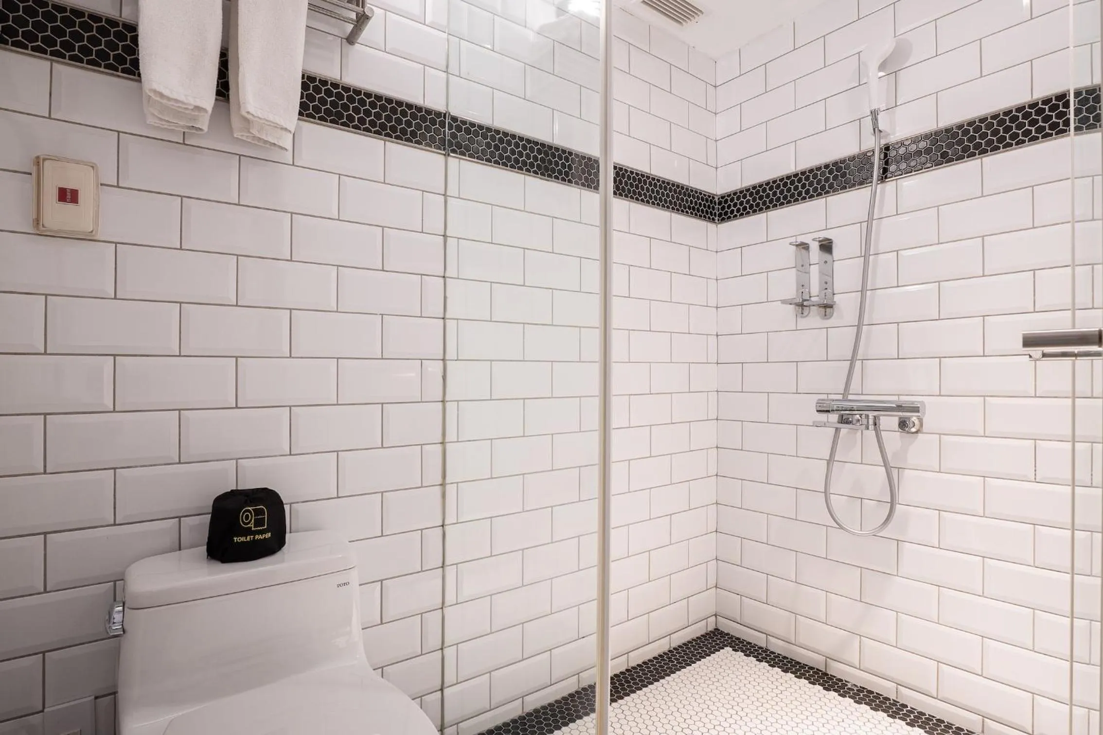 Bathroom in CHASE Hotel