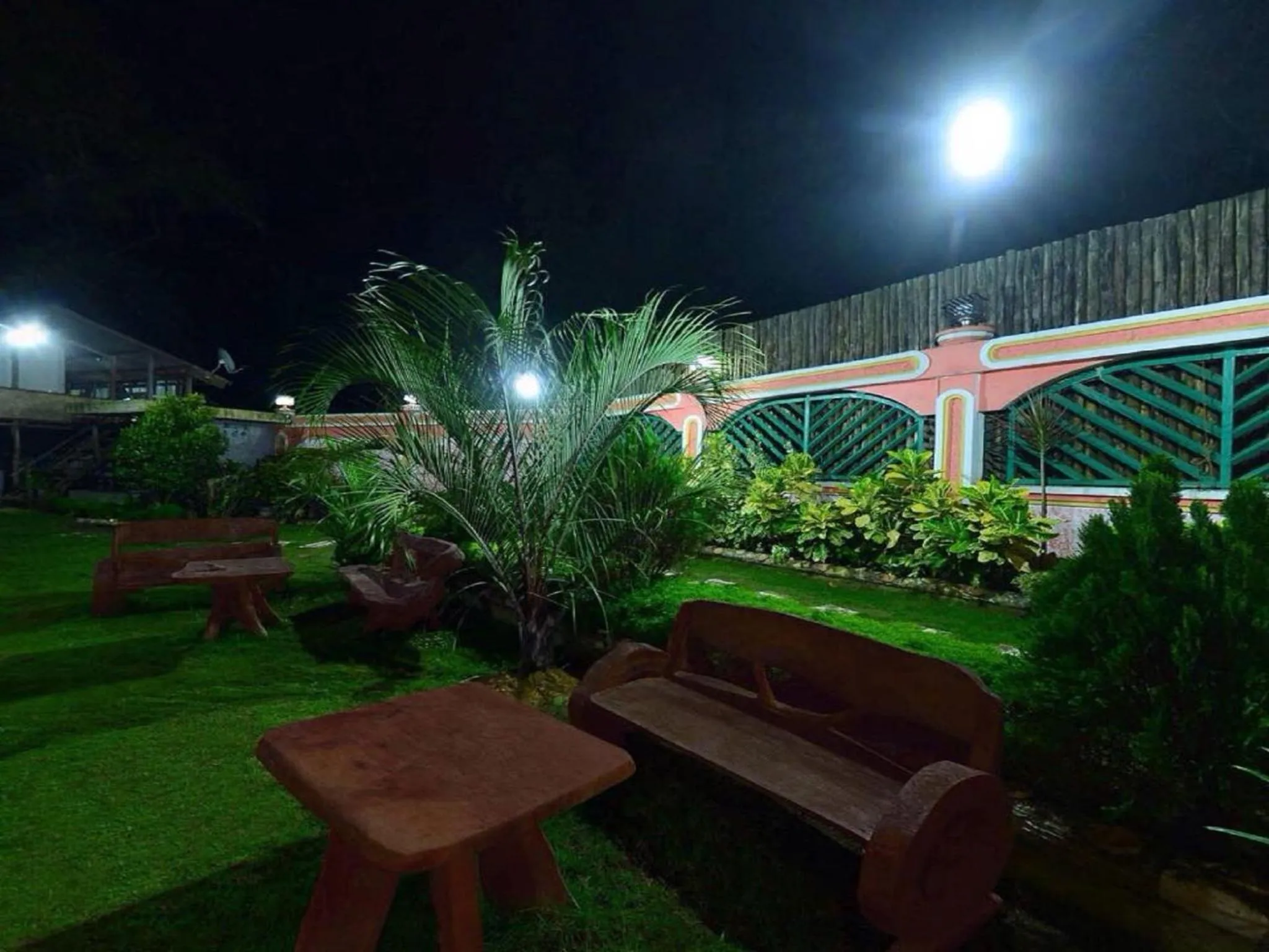 Night in Big Creek Mansion