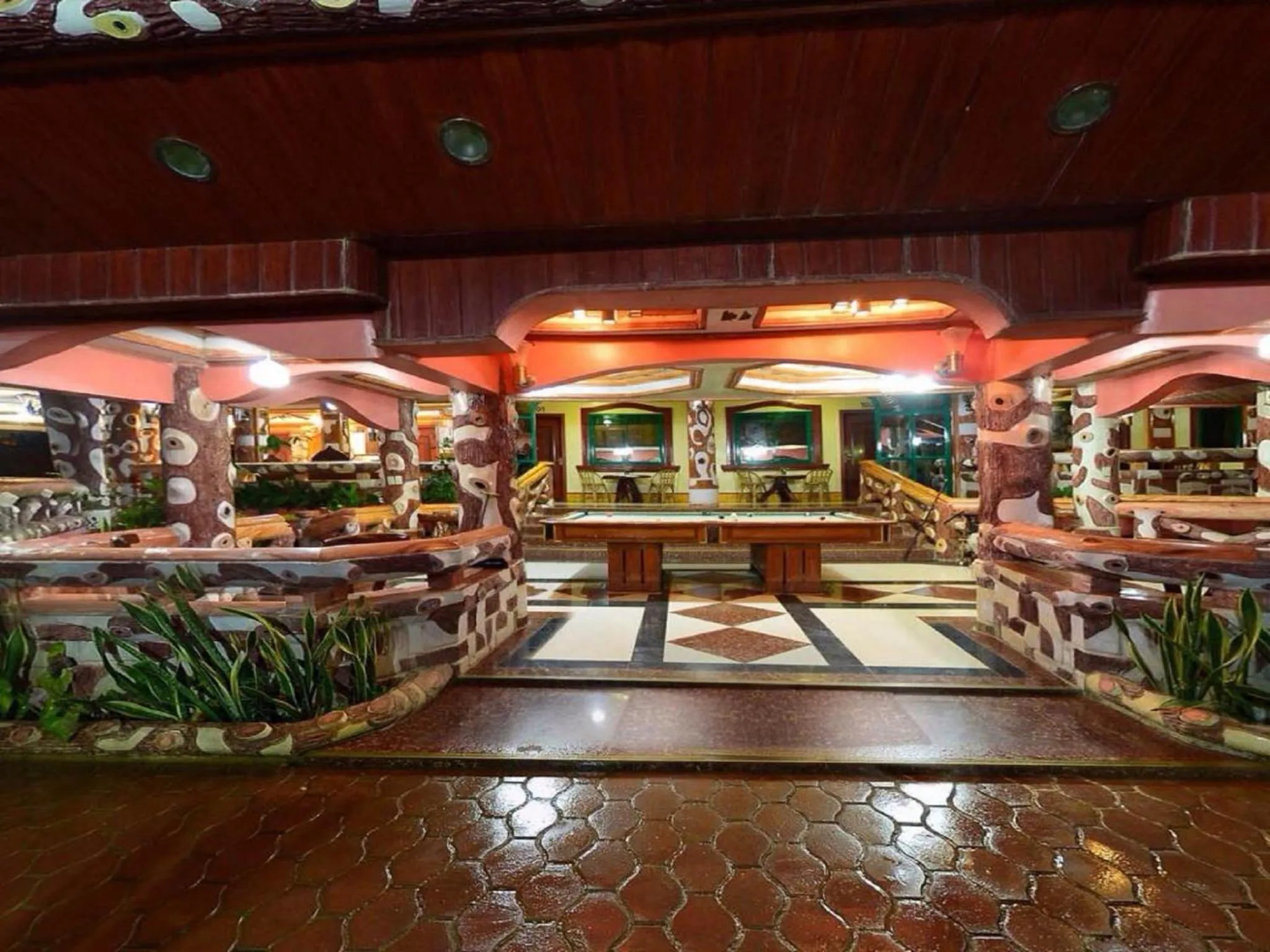 Billiard in Big Creek Mansion