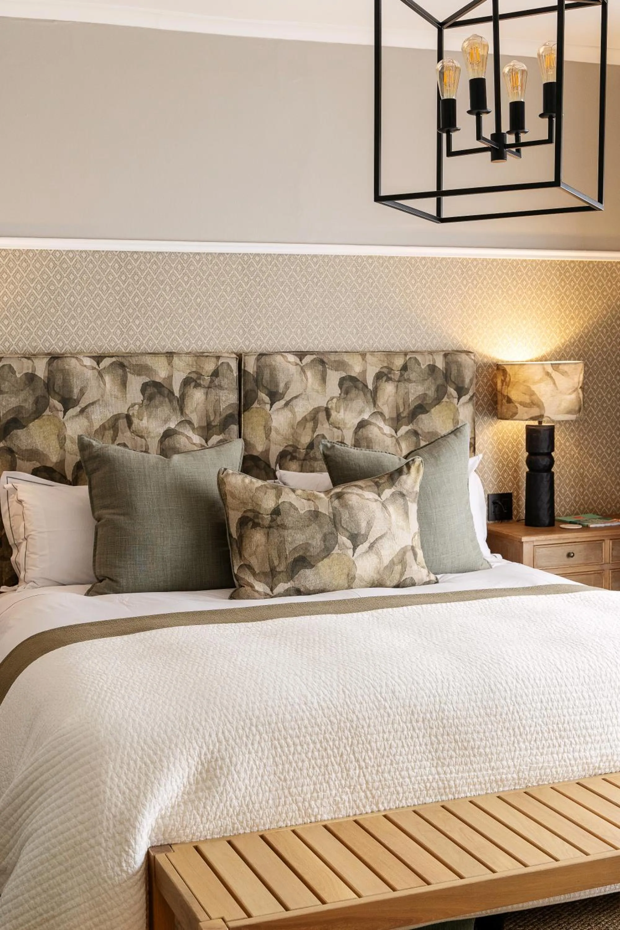 Bed in Blackheath Lodge by The Oyster Collection