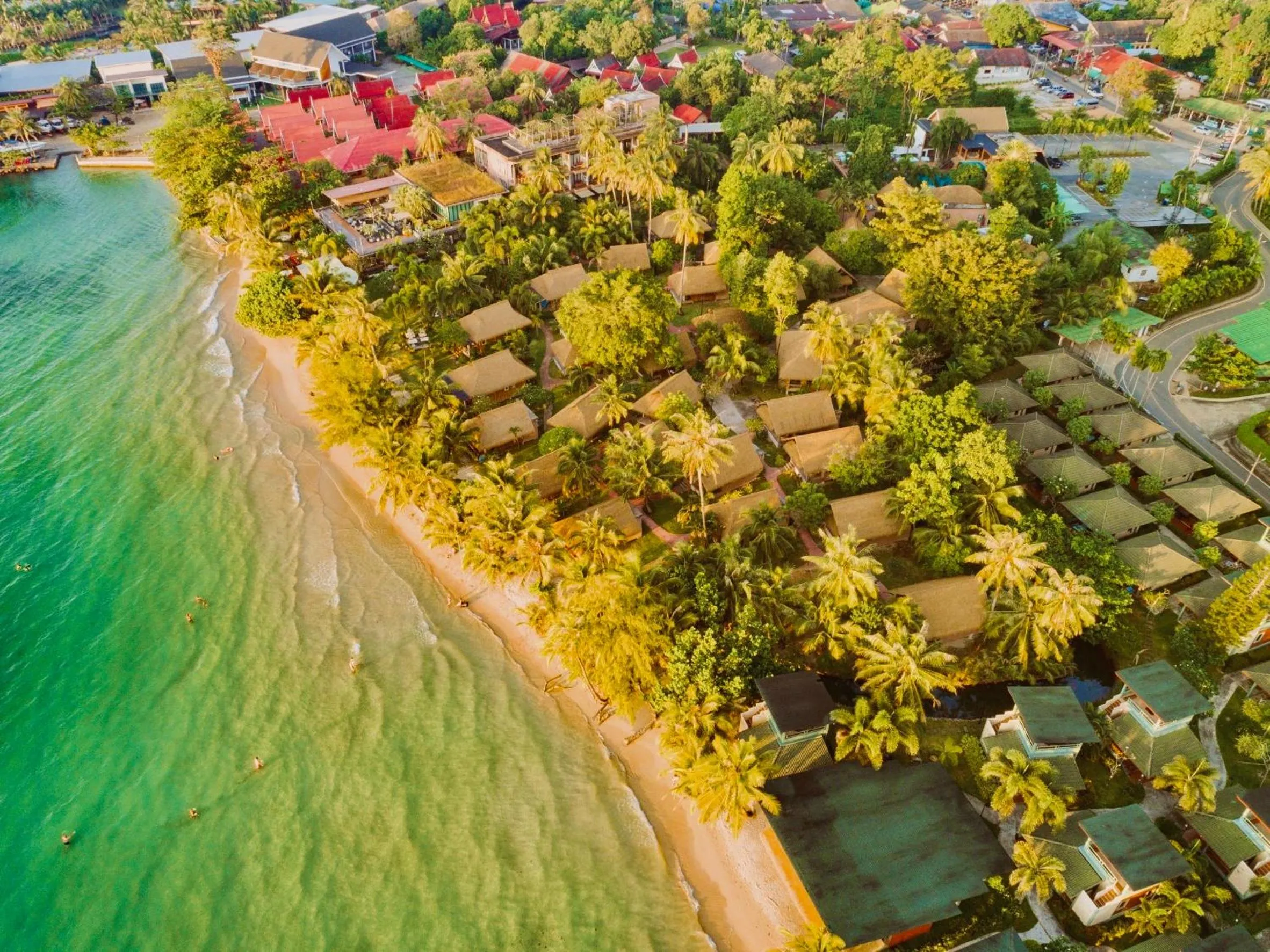 Bird's eye view in K.B. Resort