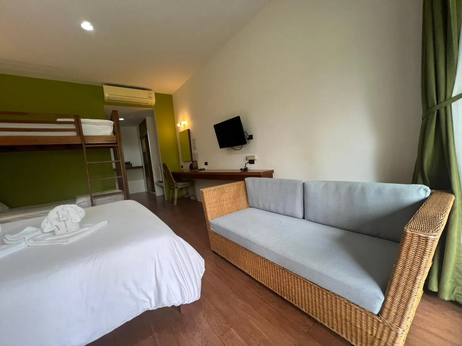 Photo of the whole room, Bed in K.B. Resort