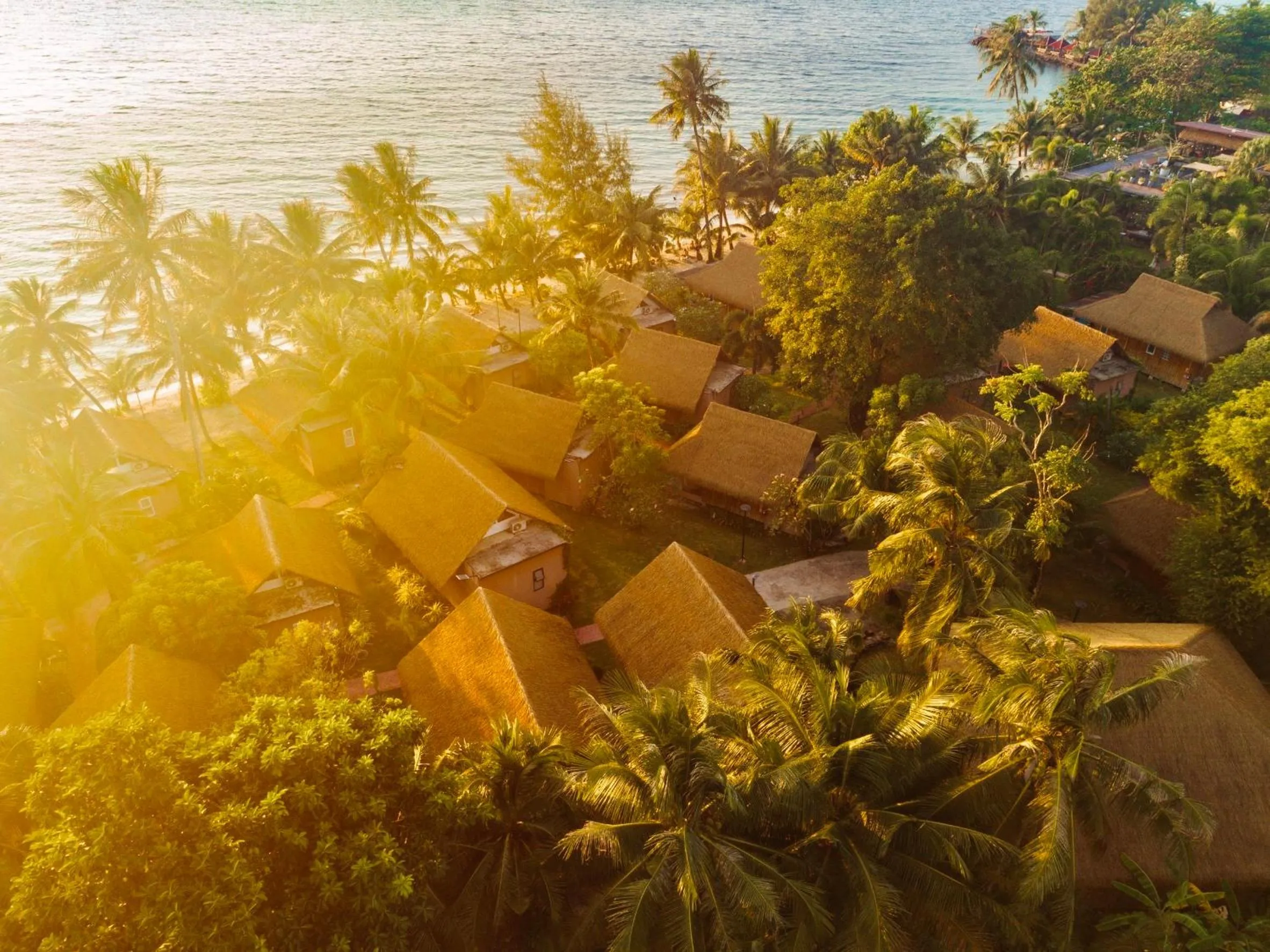 Bird's eye view in K.B. Resort