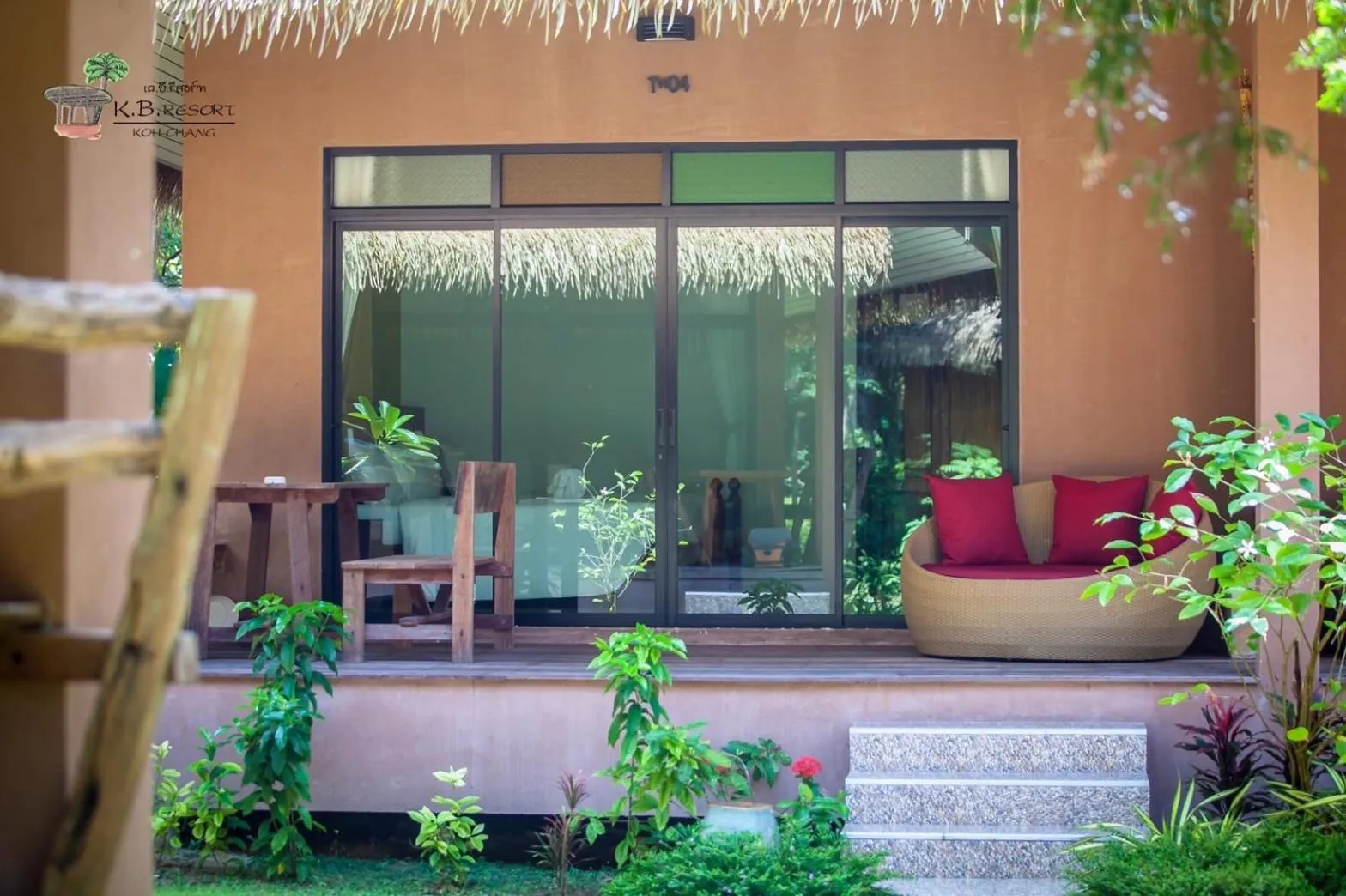 Balcony/Terrace in K.B. Resort