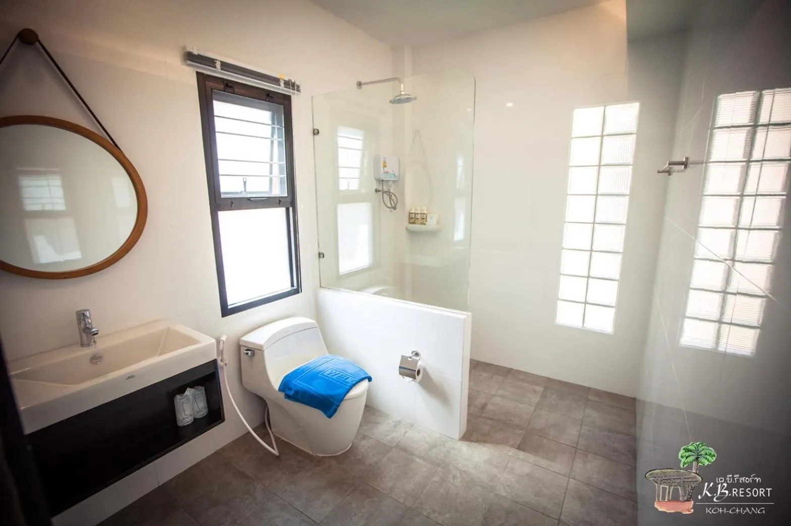 Toilet in K.B. Resort